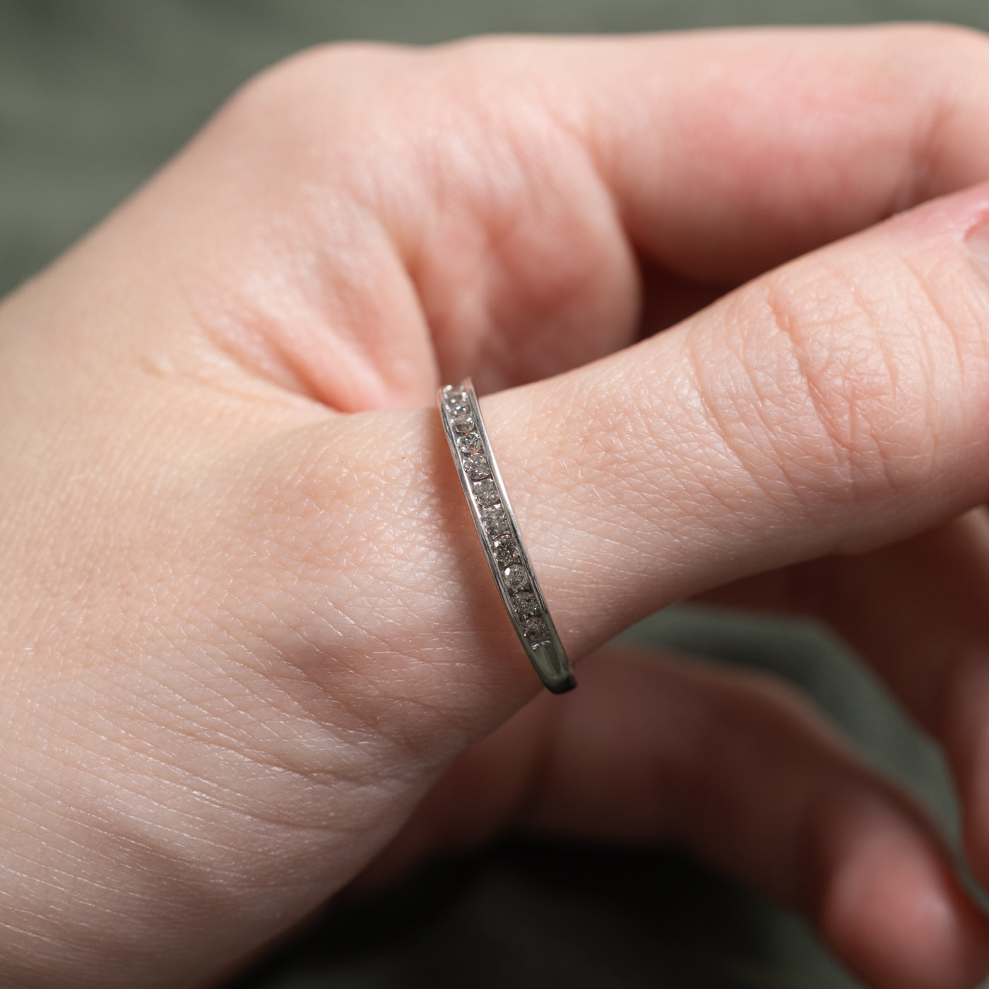 Semi Eternity Diamond Band | 0.24ctw | SZ 9.75