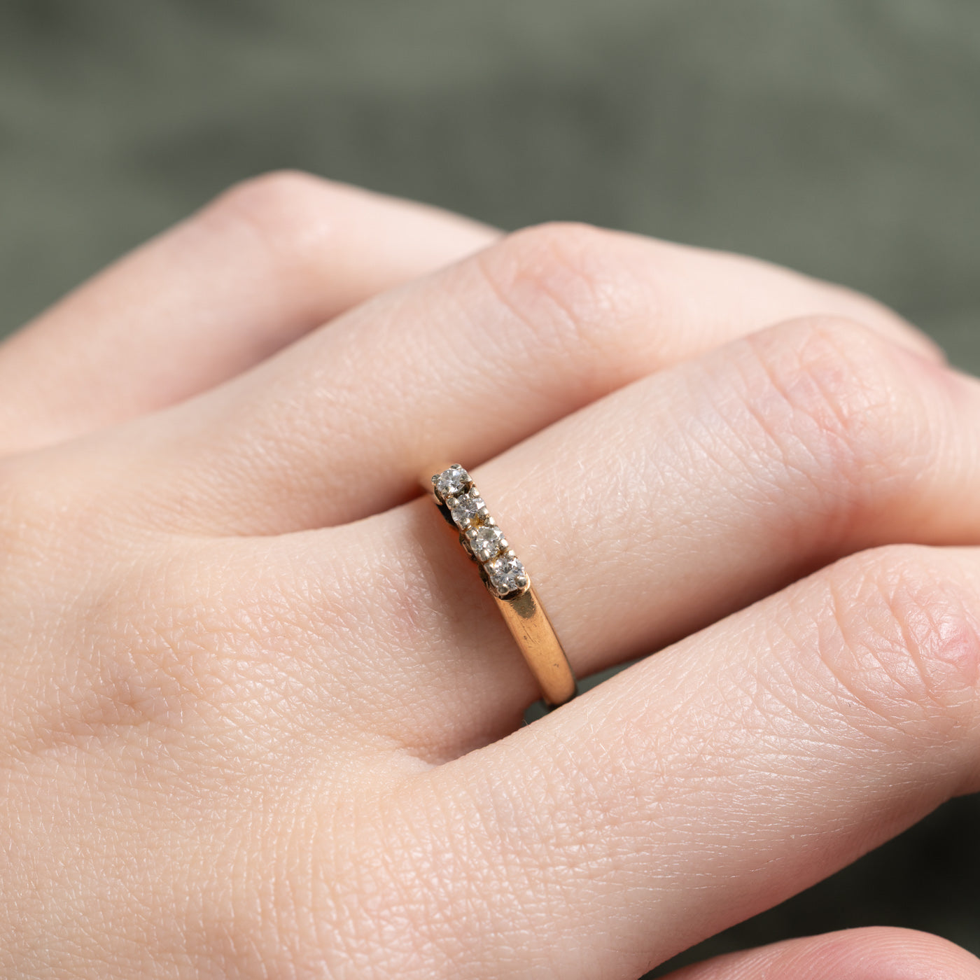 Four Stone Diamond Ring | 0.24ctw | SZ 6