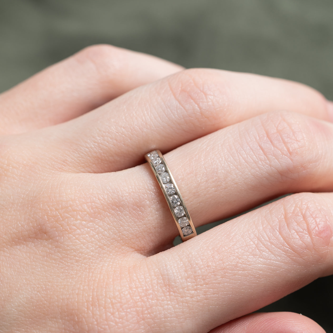 Semi Eternity Diamond Band | 0.45ctw | 3.35mm | SZ 6.25