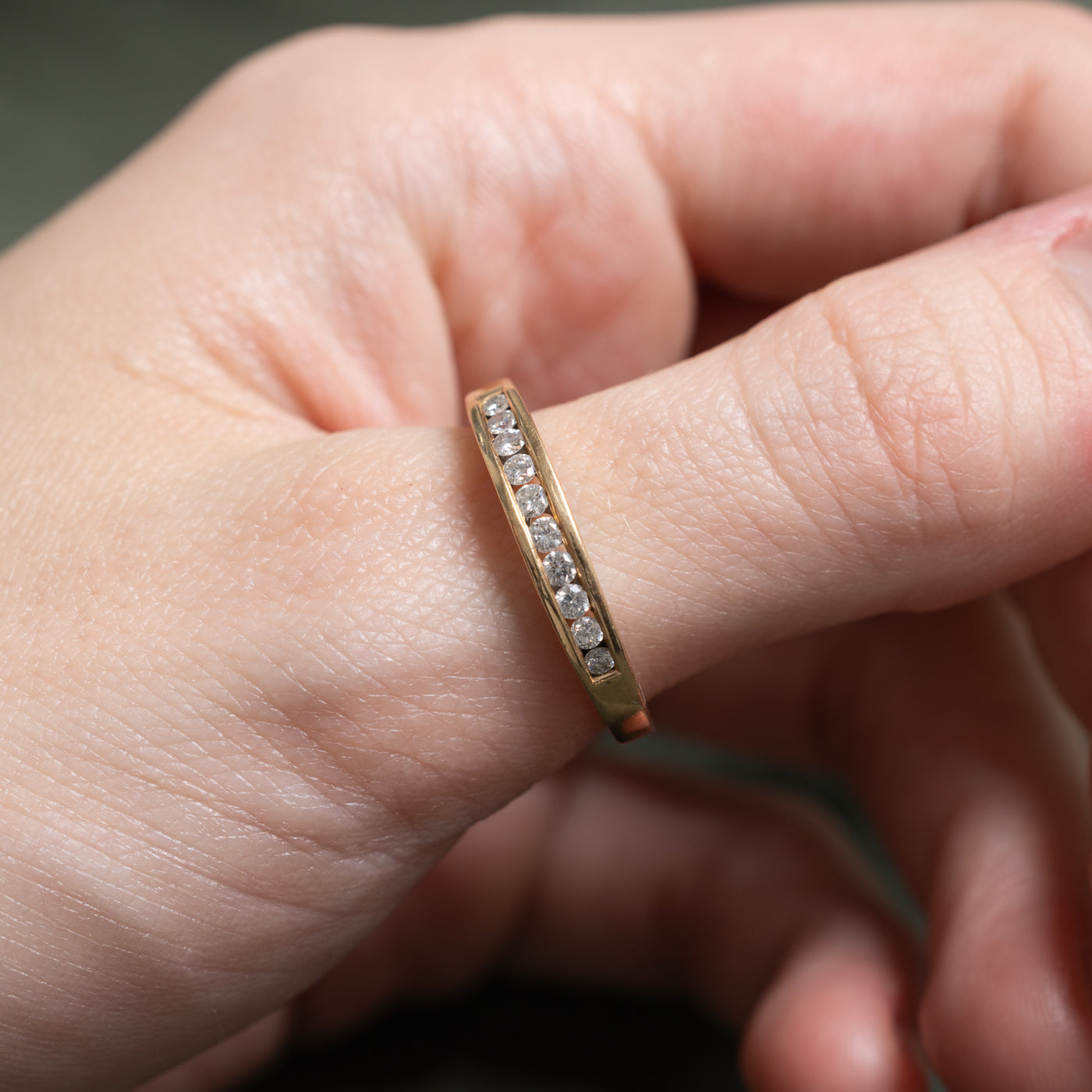 Semi Eternity Diamond Band | 0.36ctw | SZ 8.25