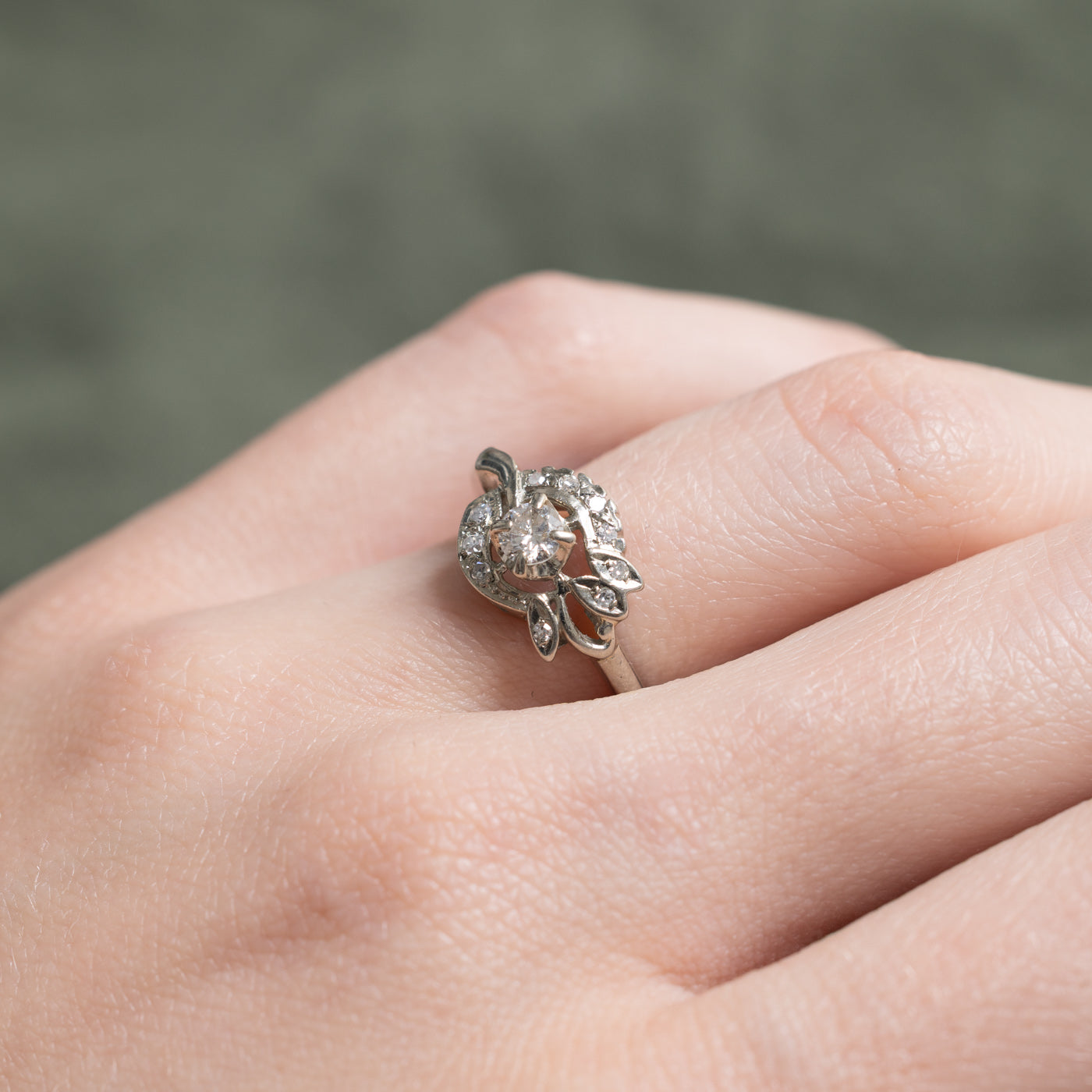 18k Diamond Openwork Ring | 0.28ctw | SZ 5.75