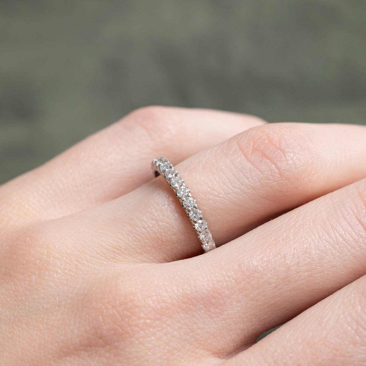 Semi Eternity Diamond Band | 0.45ctw | 2.50mm | SZ 5