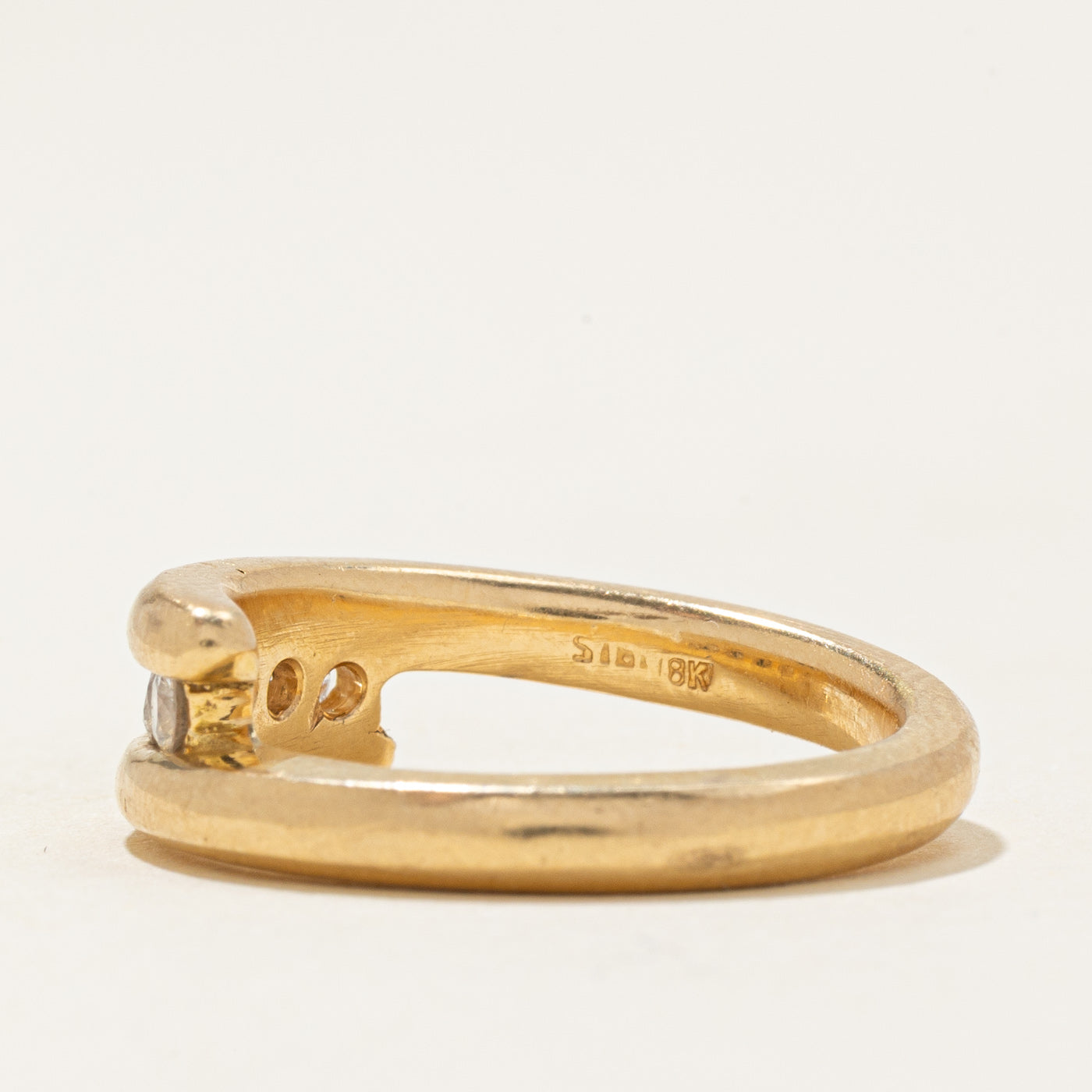 Five Stone Diamond Bypass Ring | 0.35ctw | SZ 6.75 |