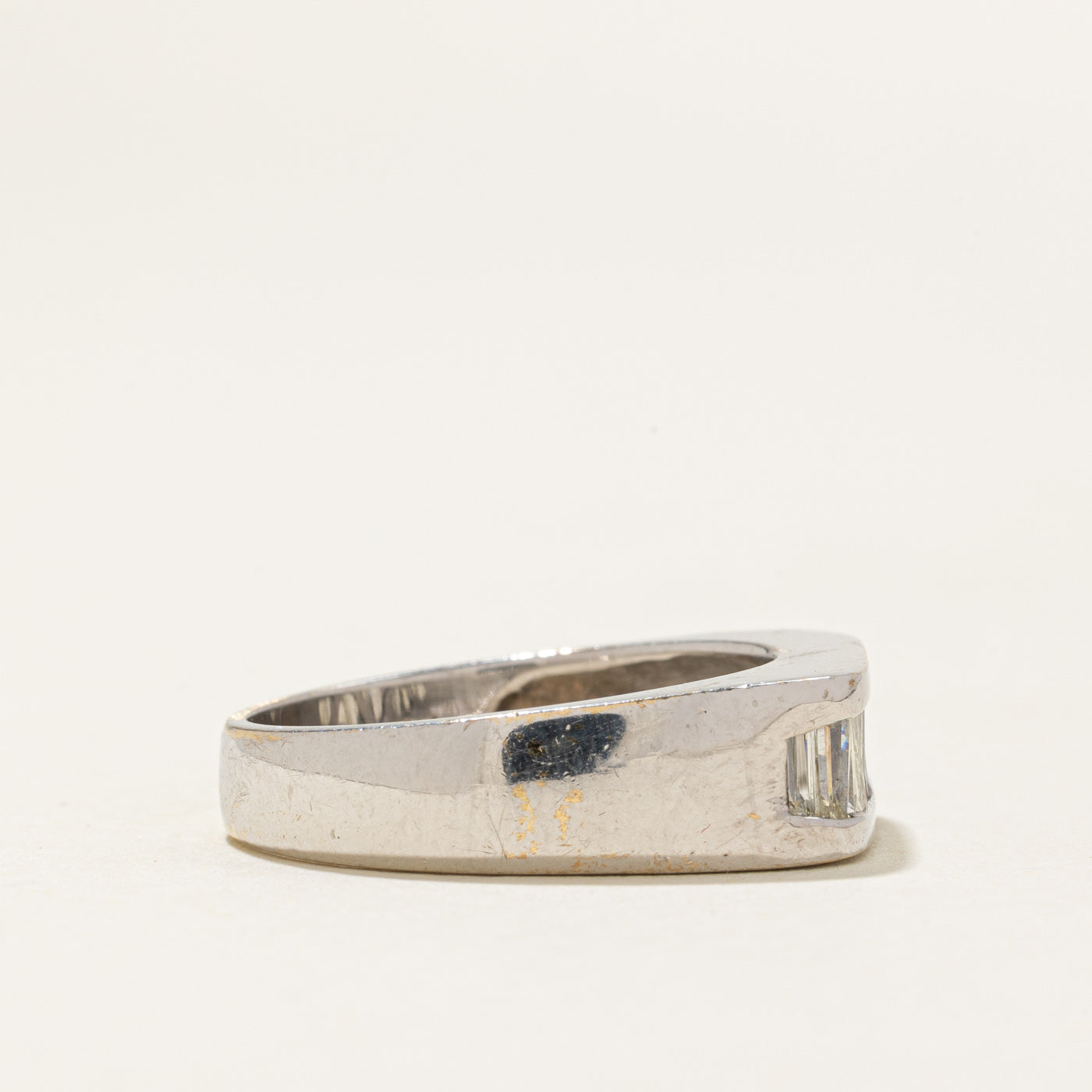 Baguette Cut Diamond Band | 0.42ctw | SZ 6.75 |