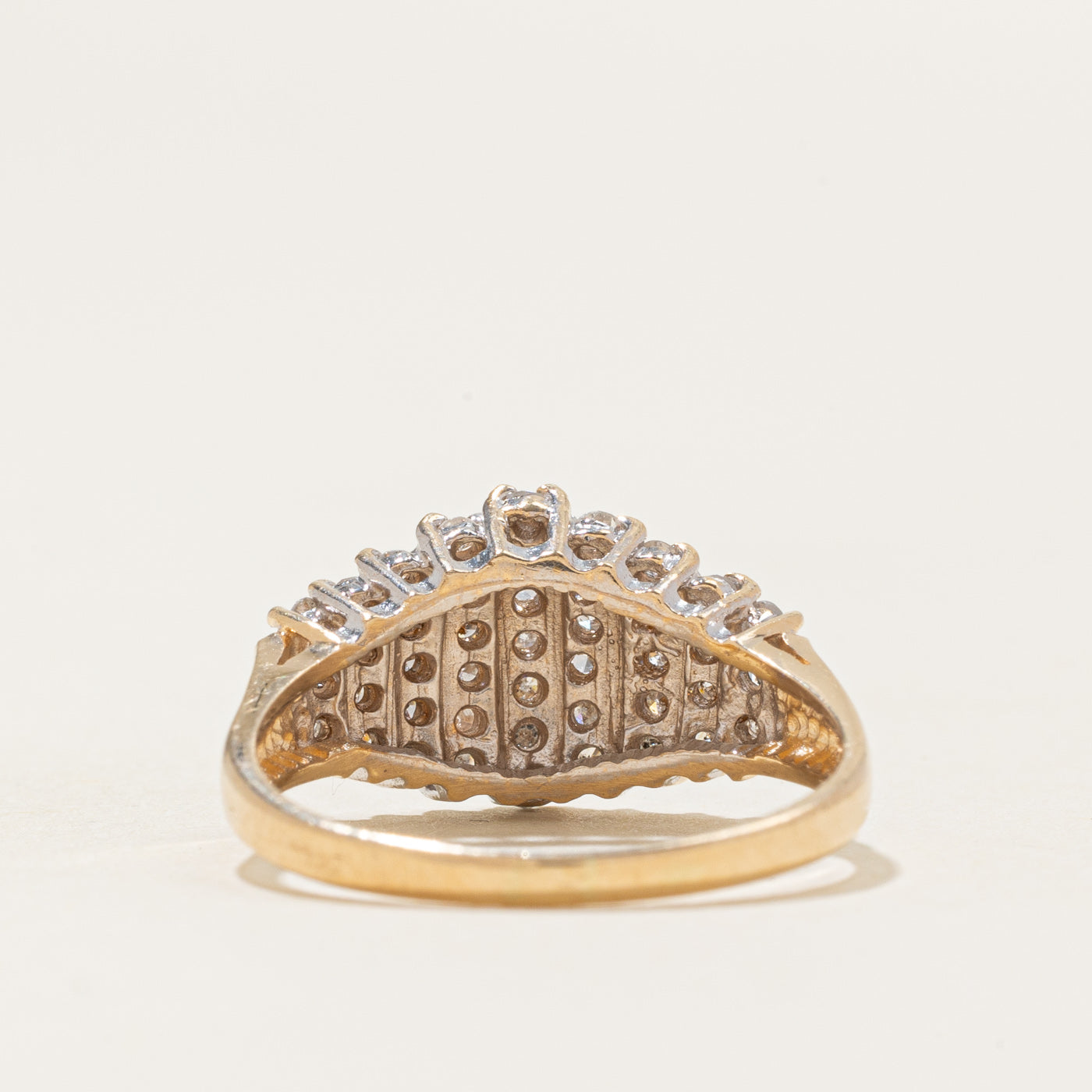 Pave Set Diamond Cluster Ring | 0.43ctw | SZ 6.75 |