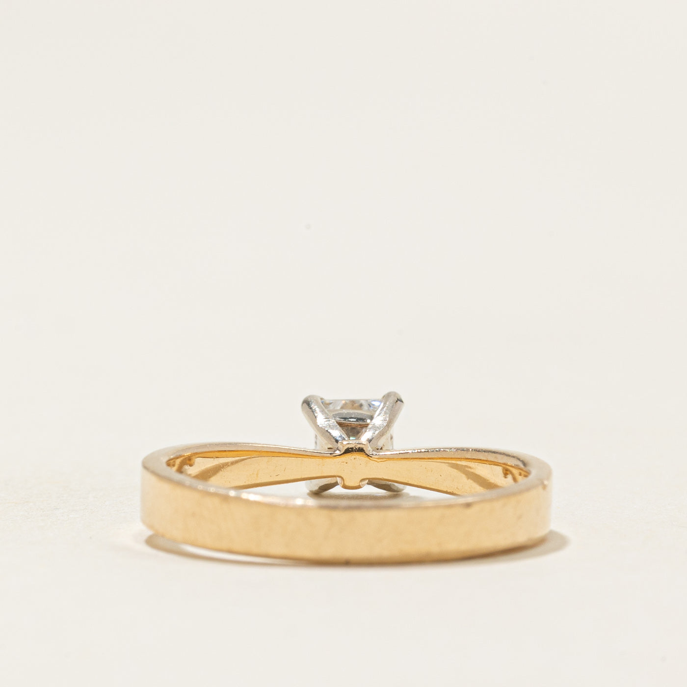 Princess Cut Solitaire Diamond Ring | 0.35ct SI1/SI2 I/J | SZ 5 |