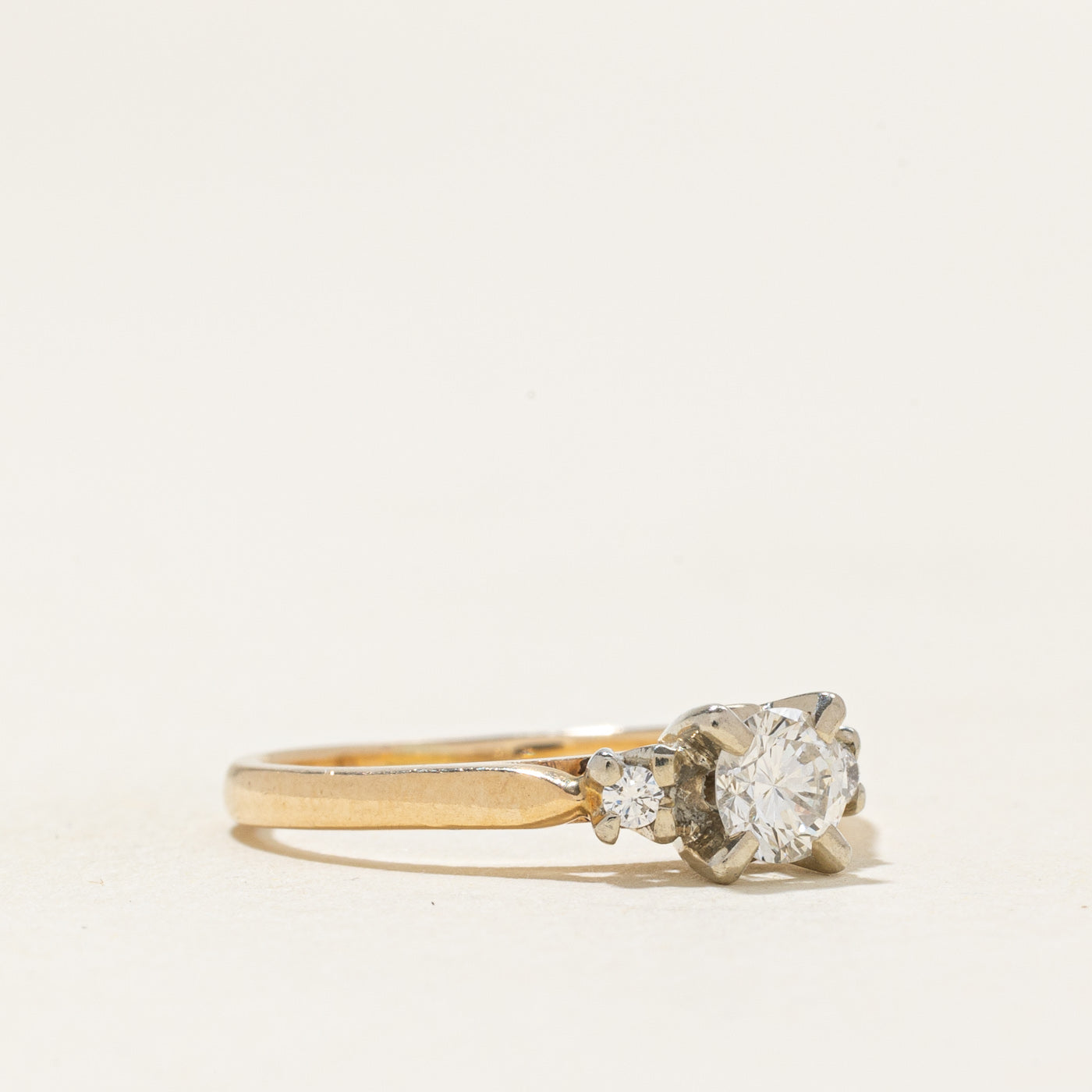 'Birks' Three Stone Diamond Ring | 0.29ct, 0.04ctw | SZ 5.0 |