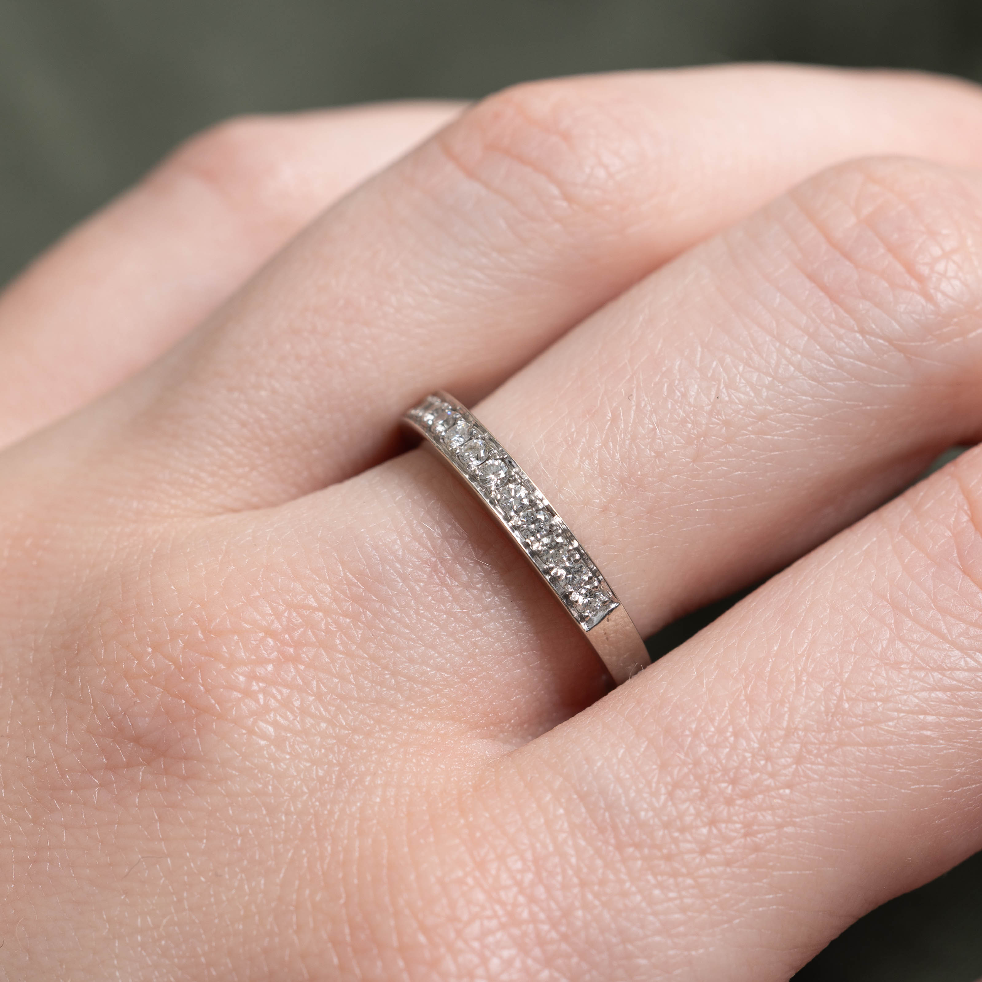19k Semi Eternity Diamond Band | 0.30ctw | SZ 6.75
