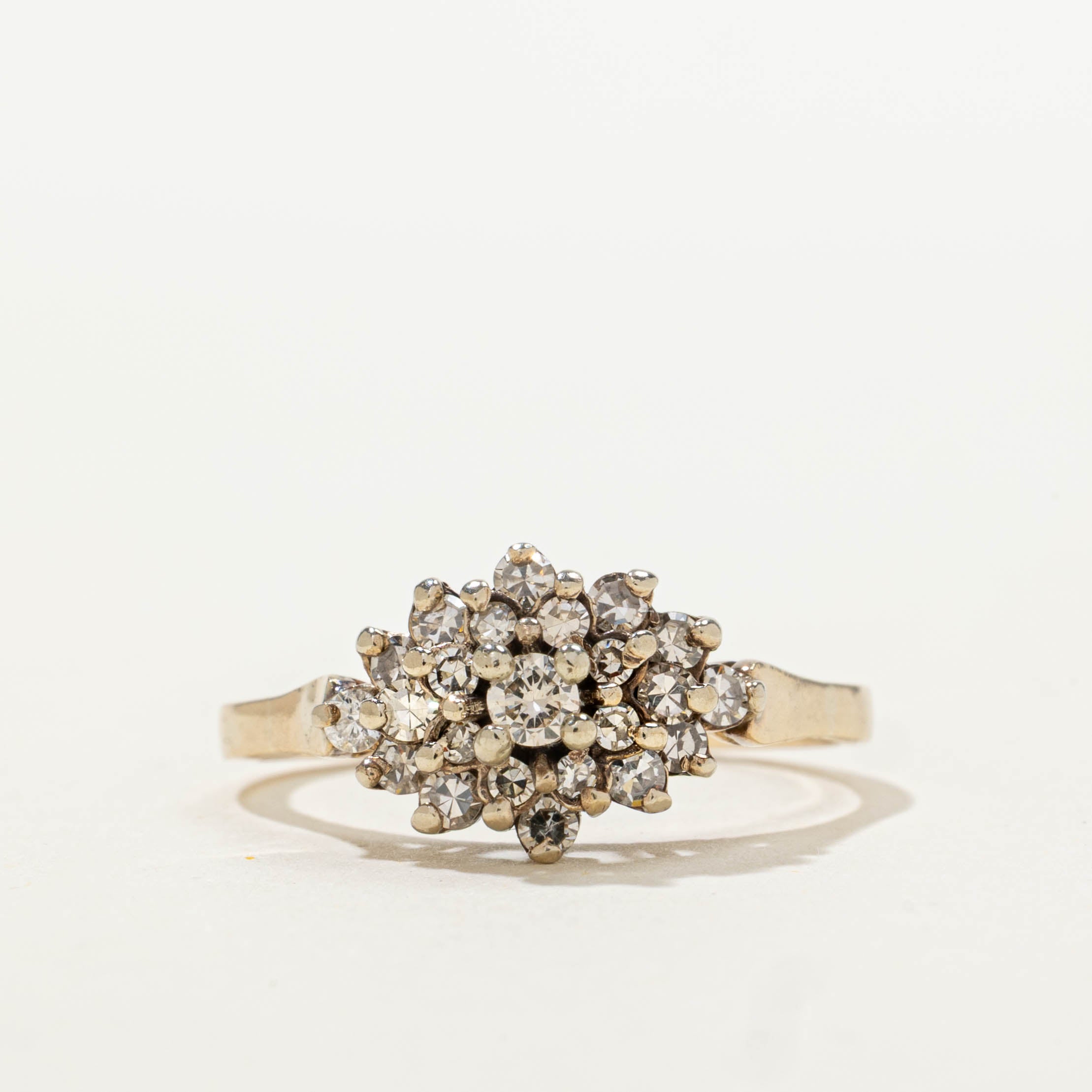 10k Diamond Cluster Ring | 0.47ctw | SZ 7.75