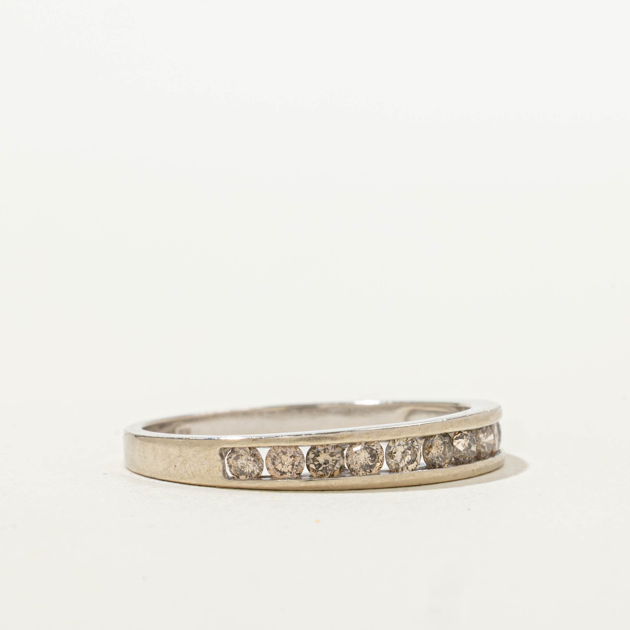 10k Semi Eternity Diamond Ring | 0.50ctw | SZ 7.5