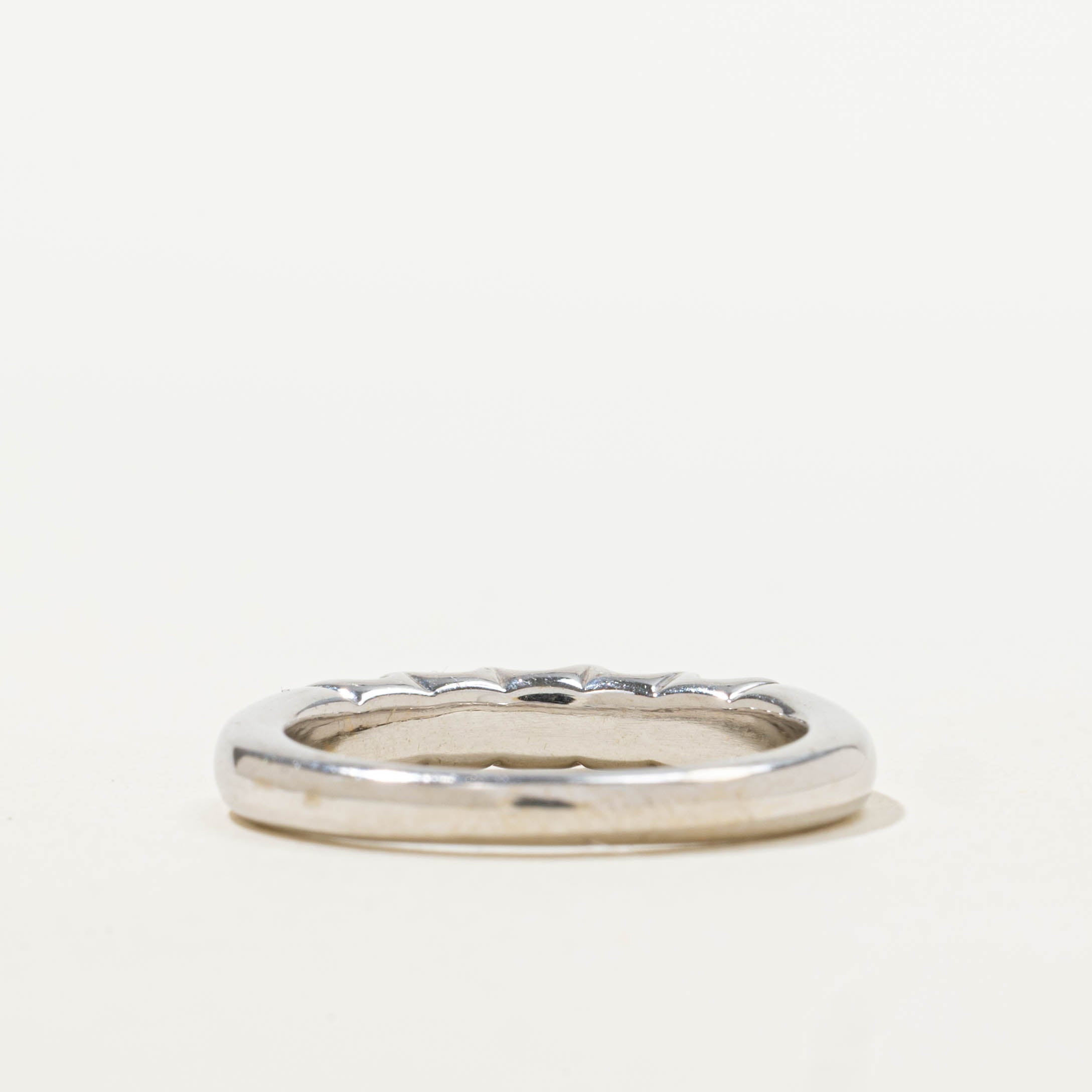 14k Tension Set Five Stone Diamond Ring | 0.44ctw | SZ 6.75
