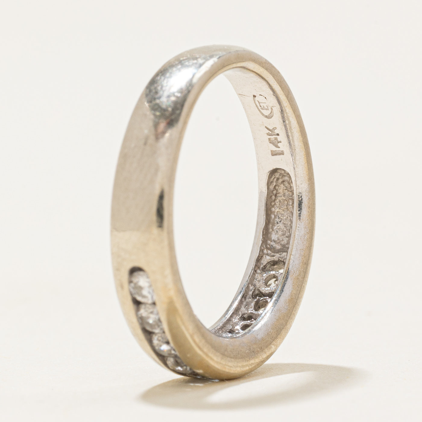 Channel Set Semi Eternity Diamond Band | 0.3ctw | SZ 5.0 |