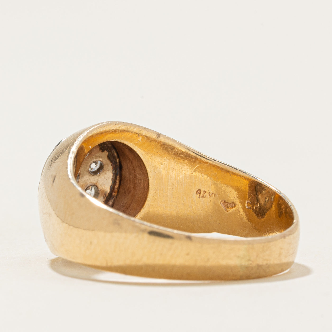 Diamond Round Cluster Dome Ring | 0.18ctw | SZ 8.25 |