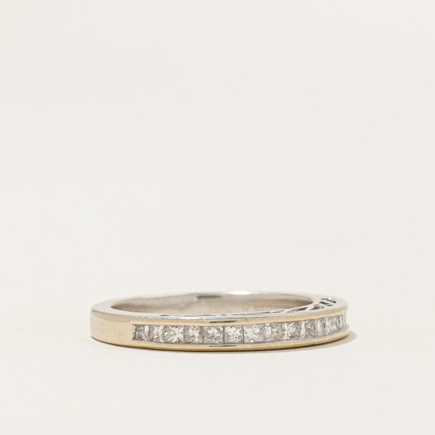 Semi Eternity Princess Cut Diamond Band | 0.5ctw | SZ 7.0 |