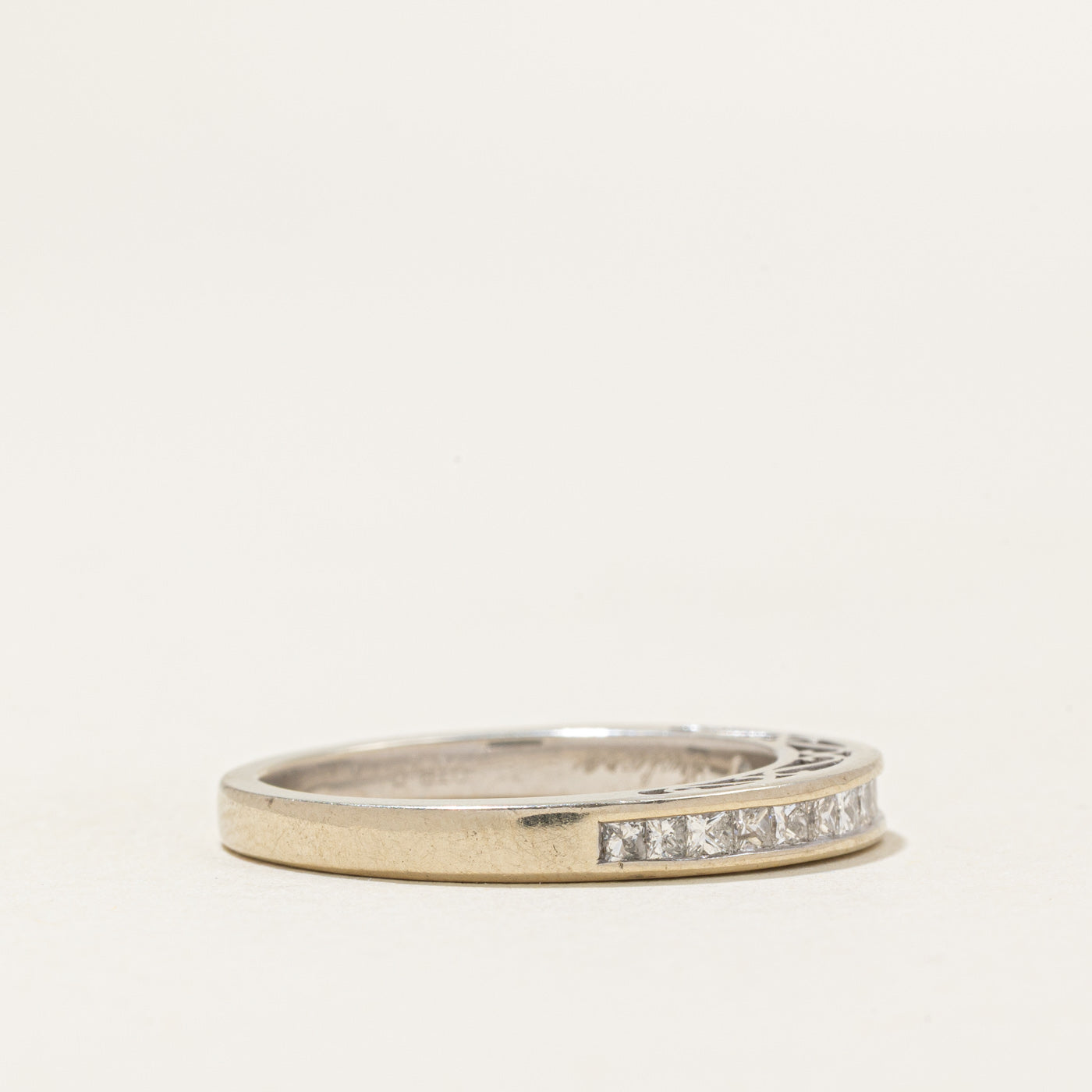 Semi Eternity Princess Cut Diamond Band | 0.5ctw | SZ 7.0 |