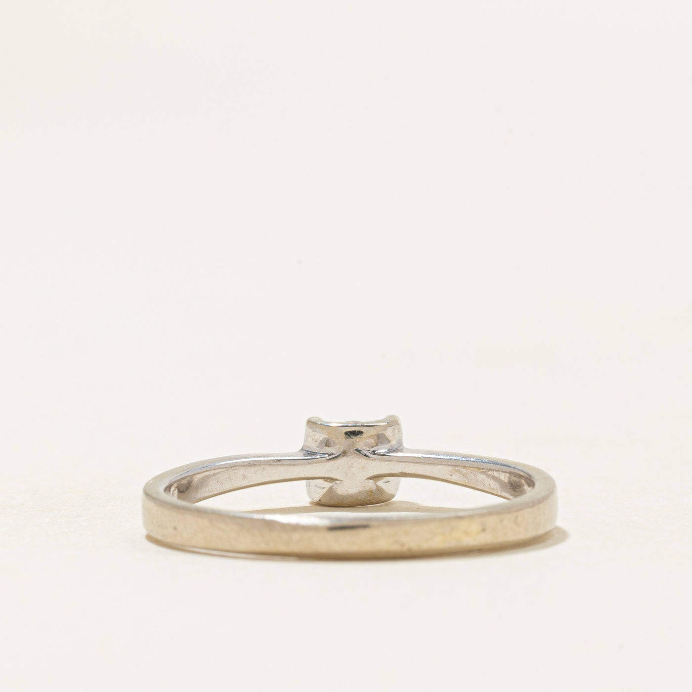 Tension Set Solitaire Diamond Ring | 0.15ct | SZ 8.0 |