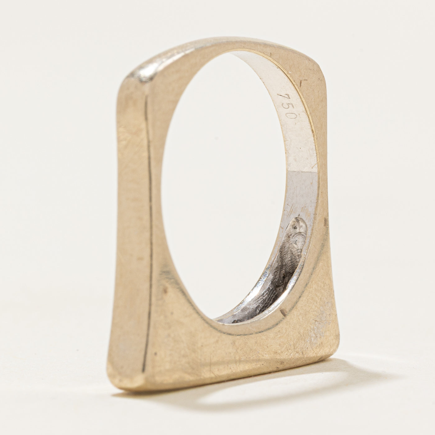 Channel Set Diamond Square Shank Band | 0.45ctw | 3.60mm | SZ 7.25 |