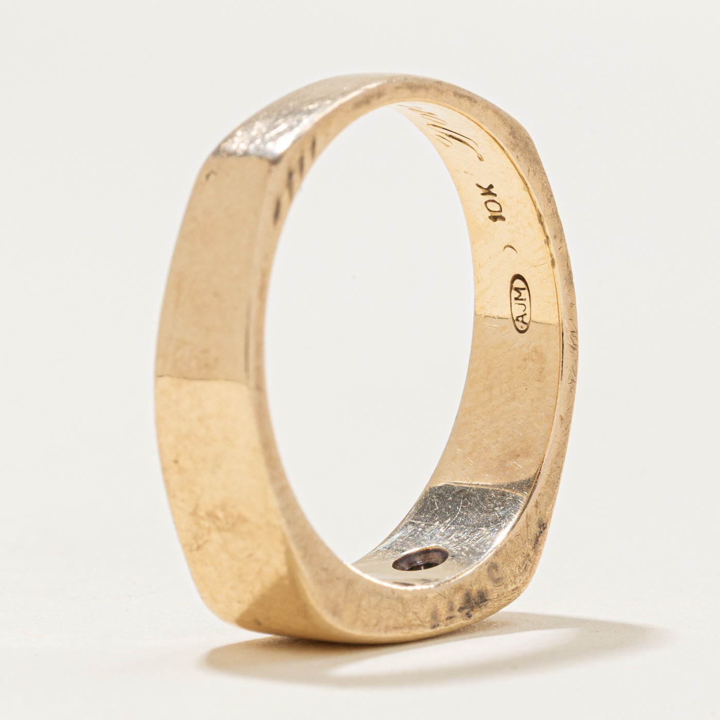 Star Set Diamond Euro Shank Band | 0.08ct | SZ 9.75 |