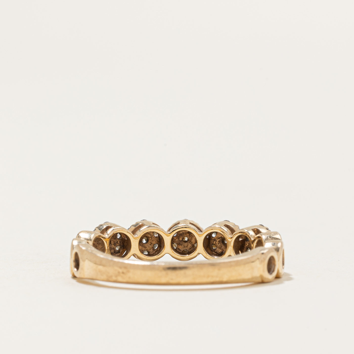 Diamond Multi Round Cluster Band | 0.22ctw | SZ 7.25 |