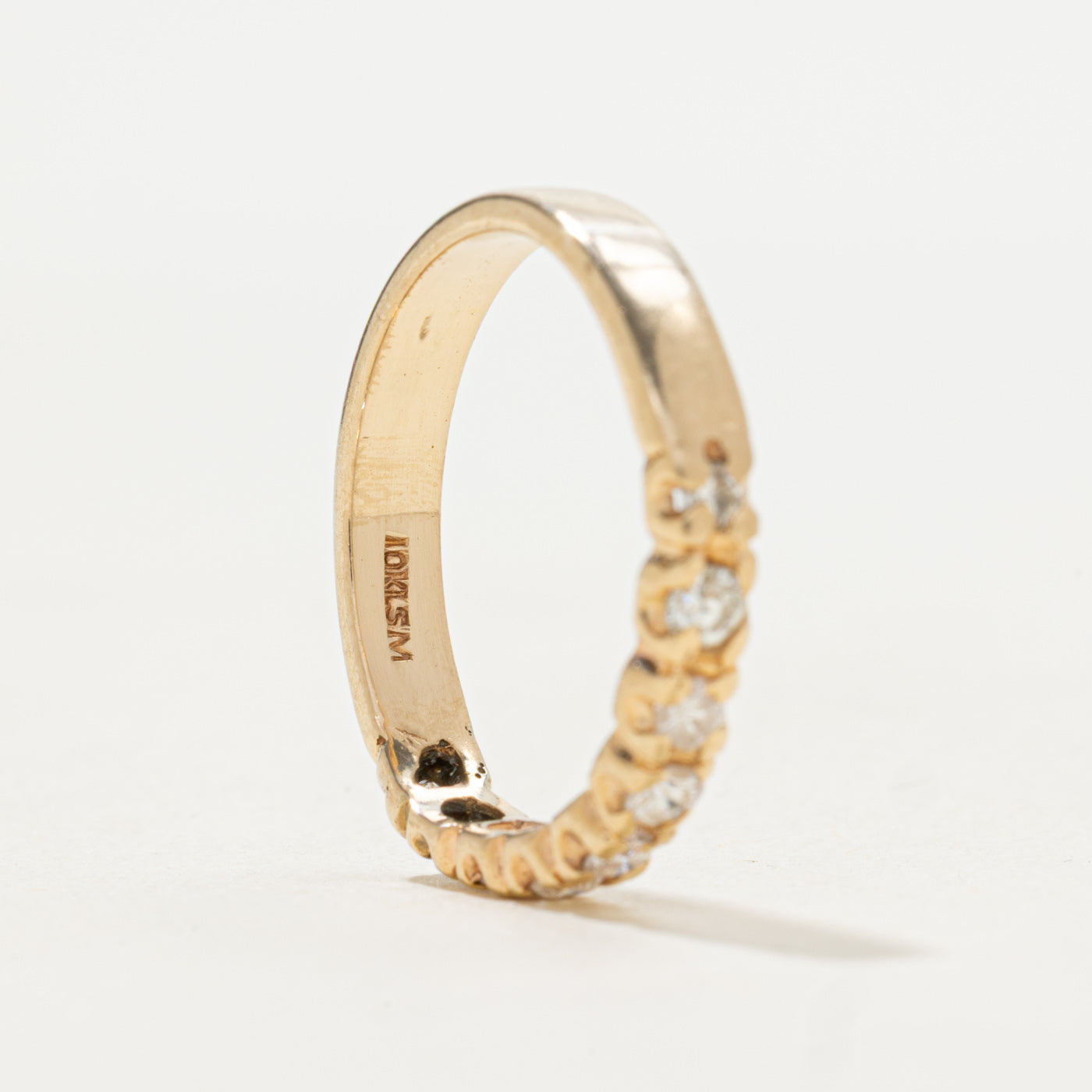 Semi Eternity Diamond Band | 0.27ctw | SZ 6.75