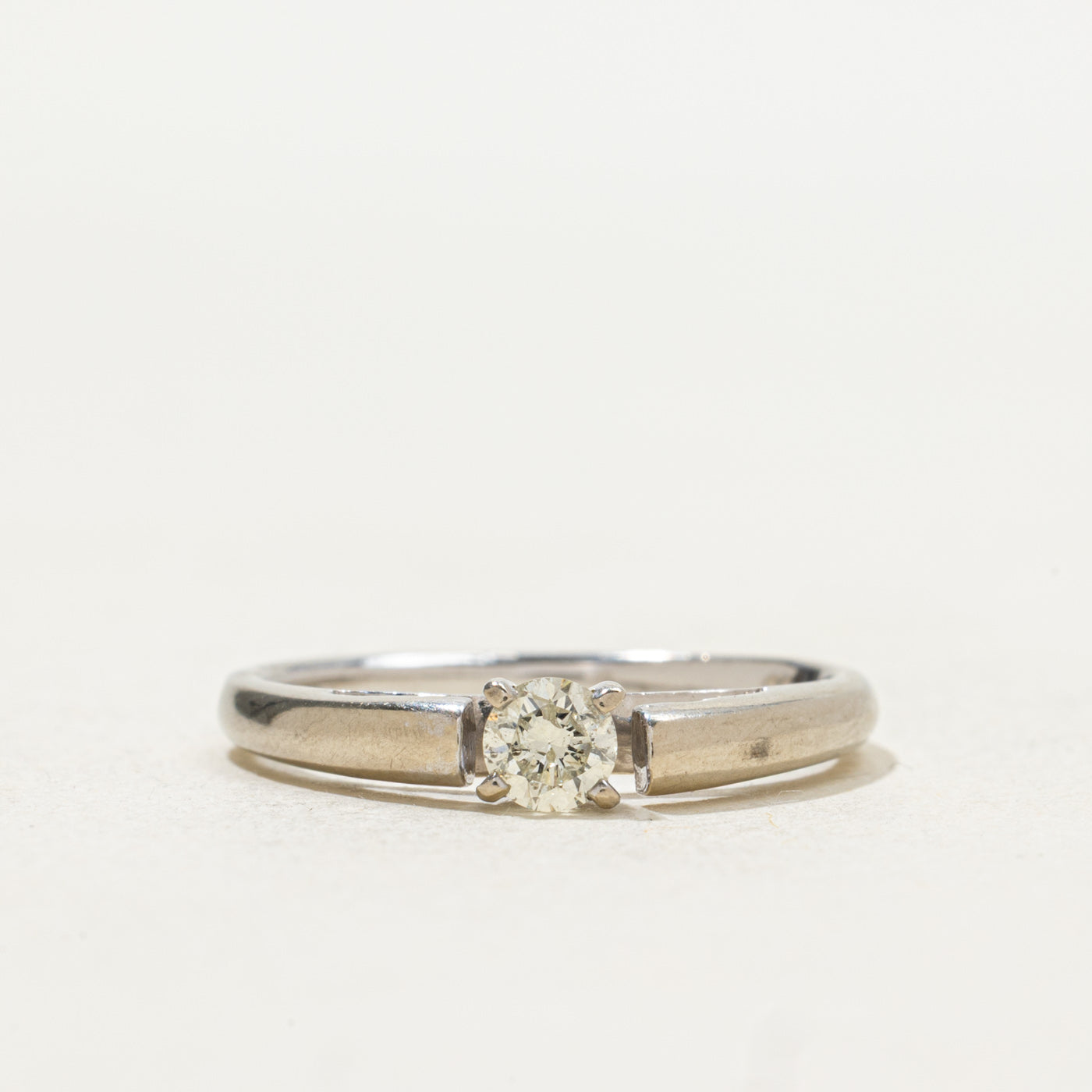 Solitaire Diamond Ring | 0.21ct | SZ 6.75