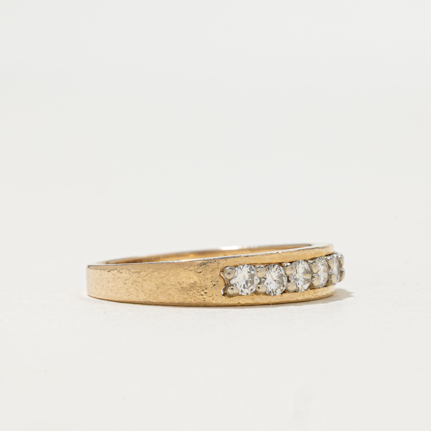 'Birks' Seven Stone Diamond Band | 0.35ctw | SZ 6.75