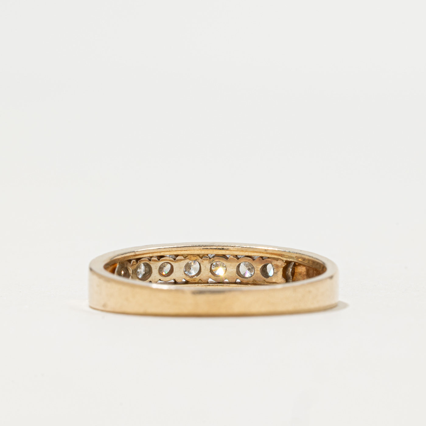 'Birks' Seven Stone Diamond Band | 0.35ctw | SZ 6.75