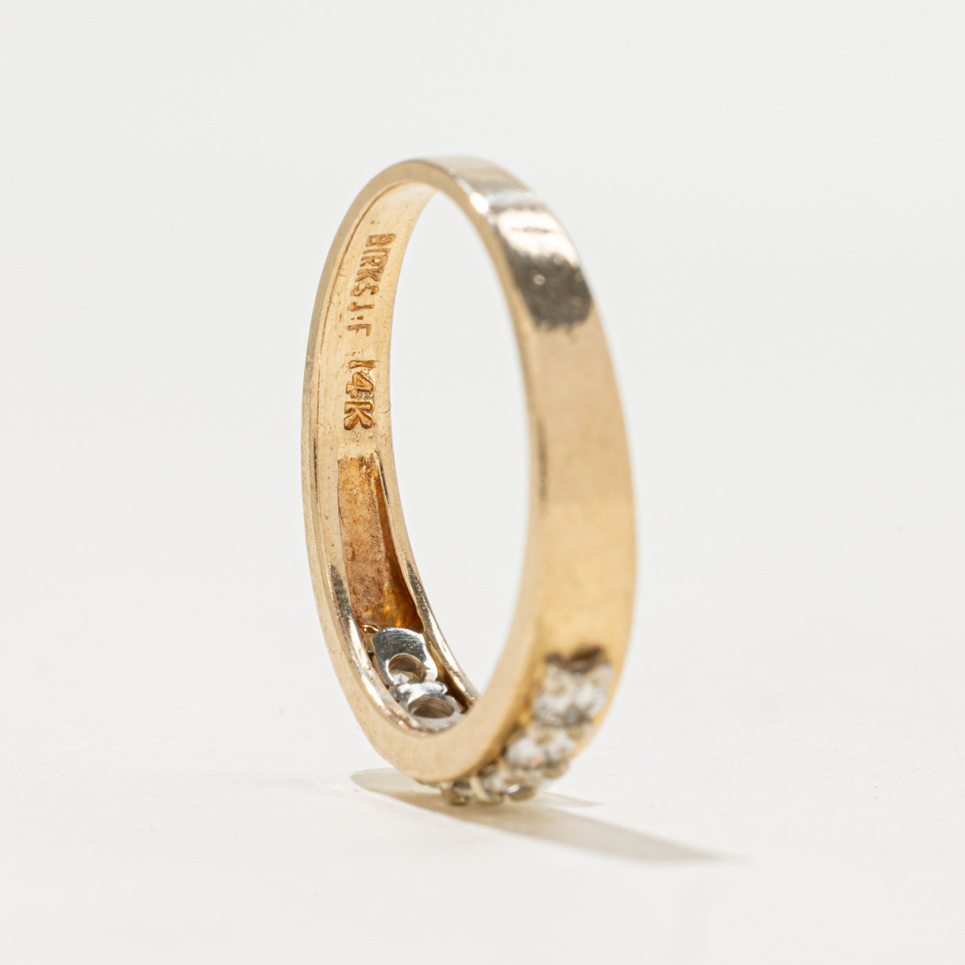 'Birks' Seven Stone Diamond Band | 0.35ctw | SZ 6.75