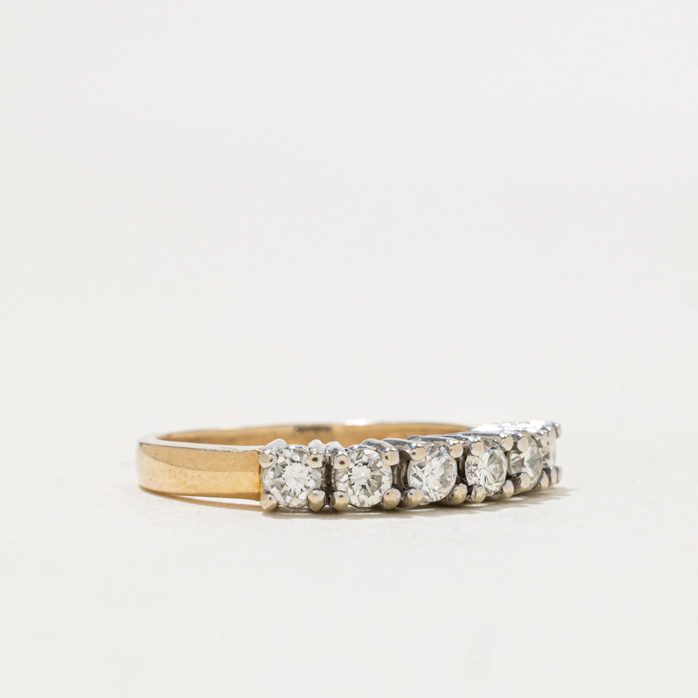 Six Stone Diamond Ring | 0.51ctw | SZ 6.5