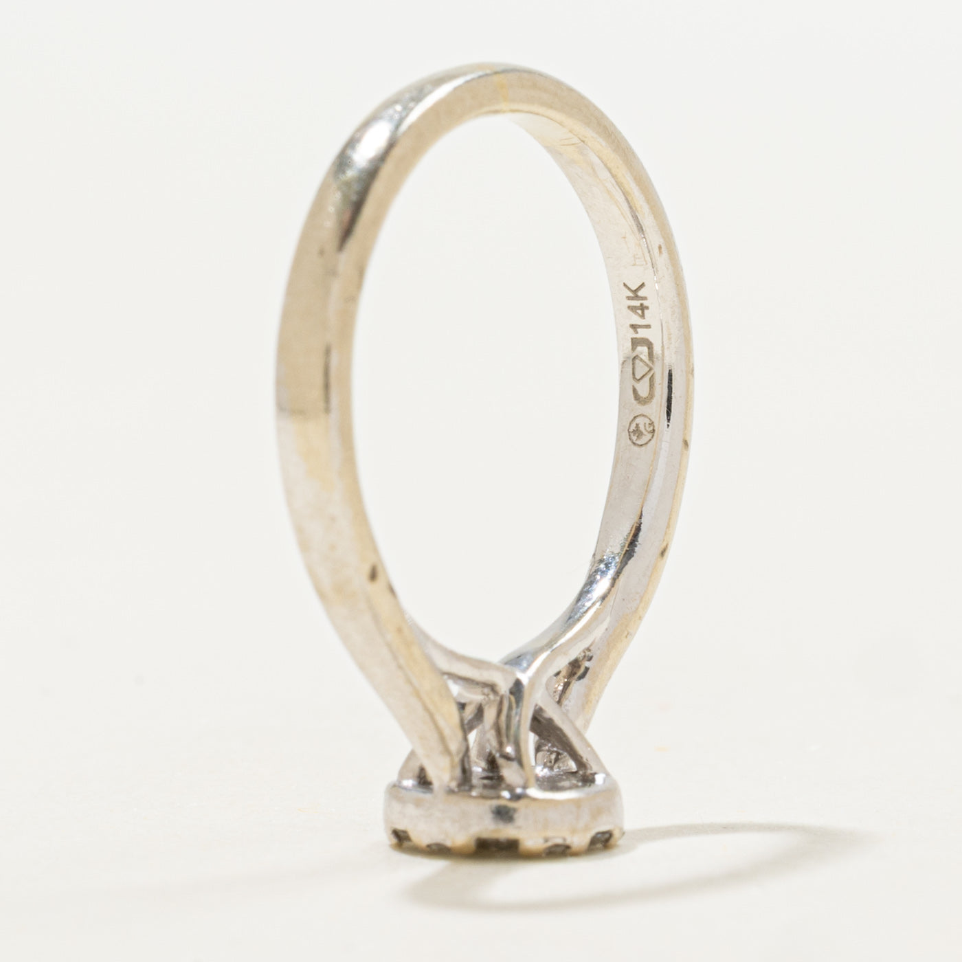 14K Diamond Round Cluster Ring | 0.33ctw | SZ 4.75