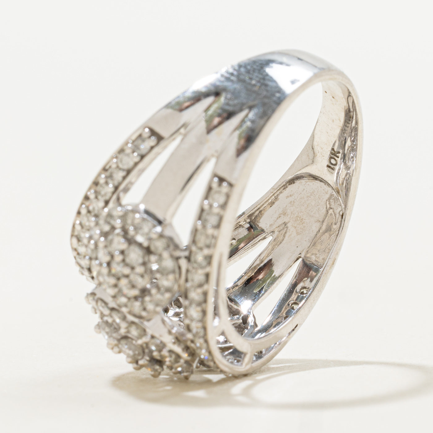 10K Diamond Multi Cluster Cocktail Ring | 1.15ctw | SZ 9.0