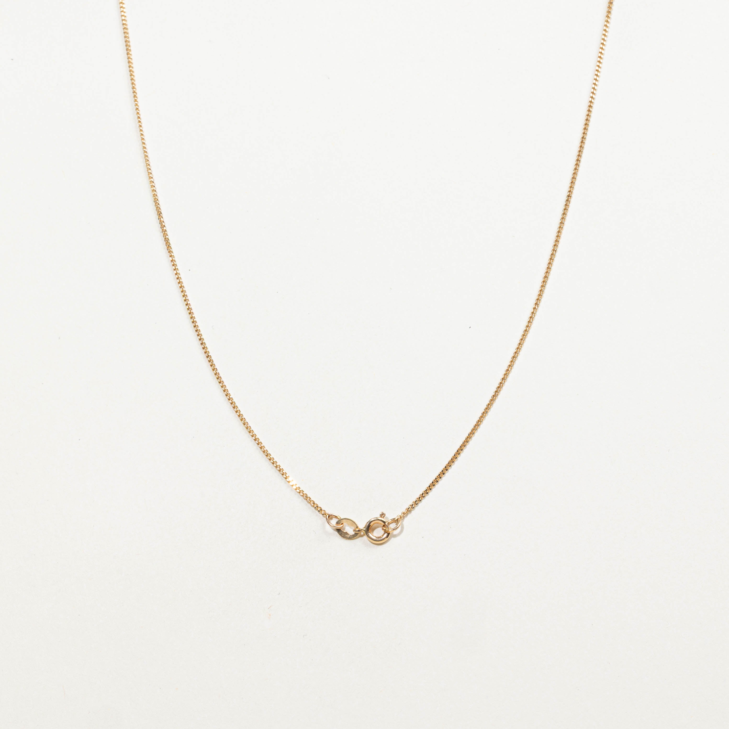 14k Diamond Floral Cluster Pendant Necklace | 0.11ctw | 16"