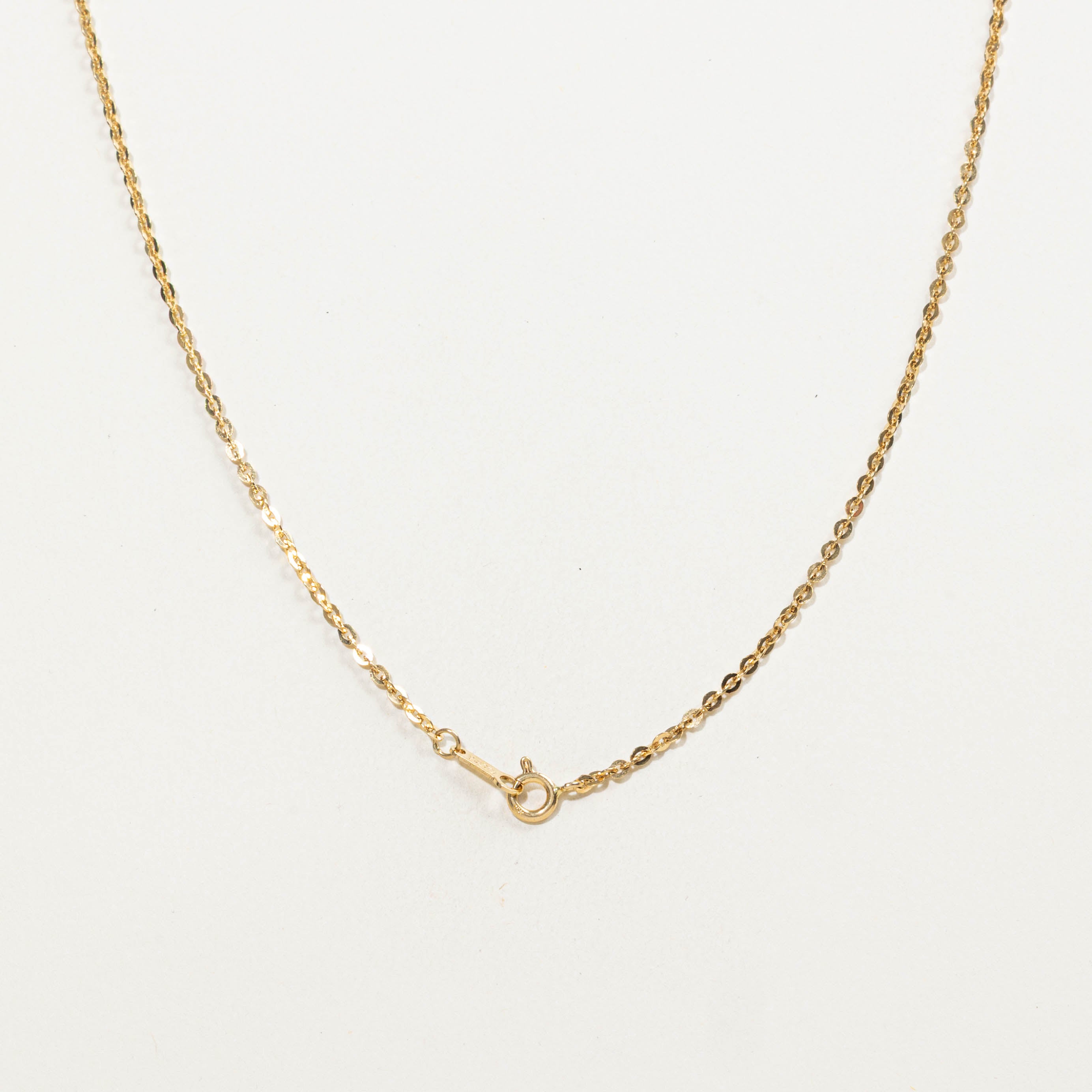 18k Diamond Pendant Necklace | 0.11ctw | 17"