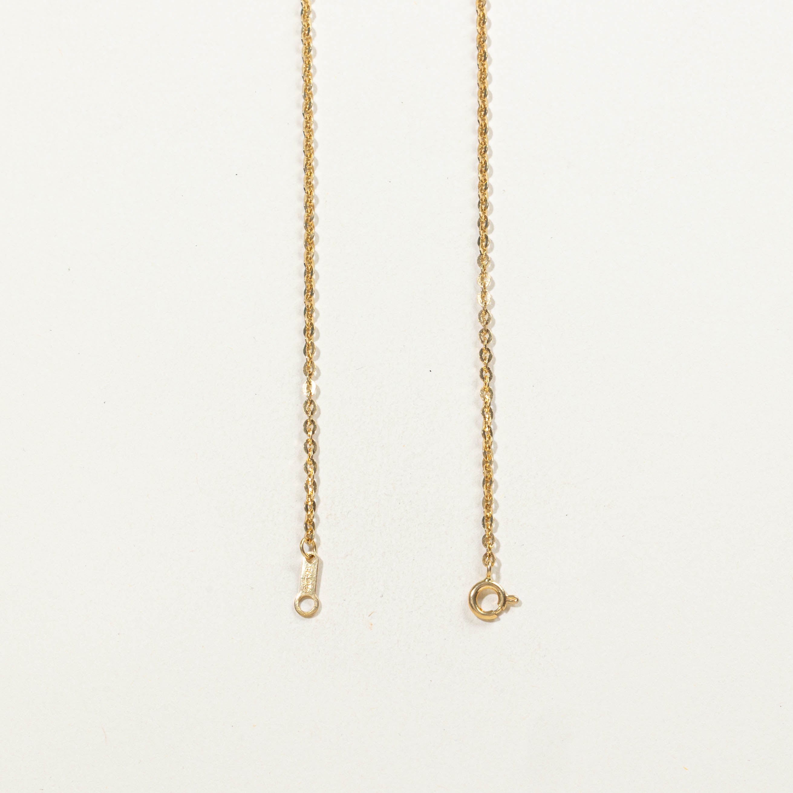 18k Diamond Pendant Necklace | 0.11ctw | 17"