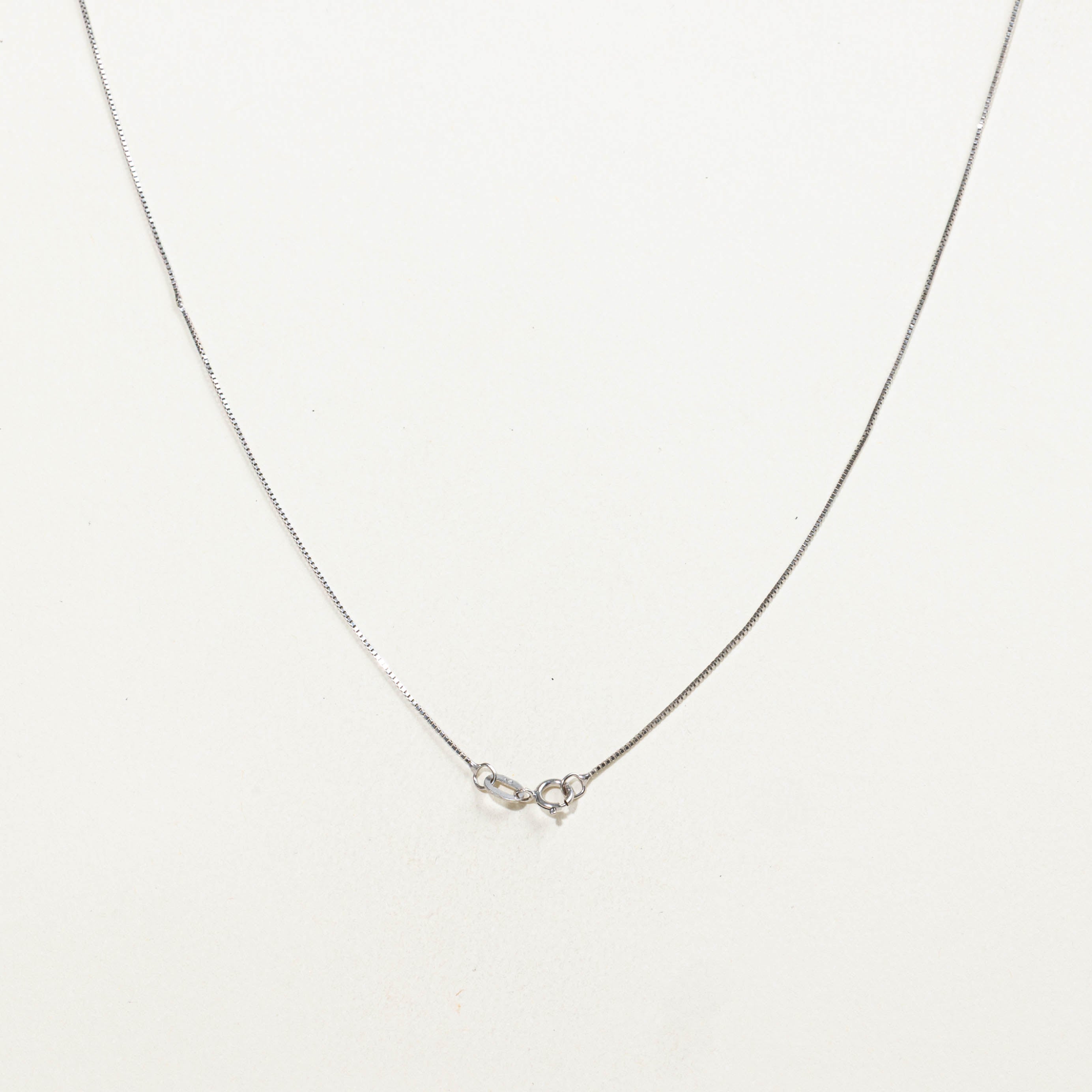10k Diamond Flower Cluster Pendant Necklace | 0.12ctw | 18"
