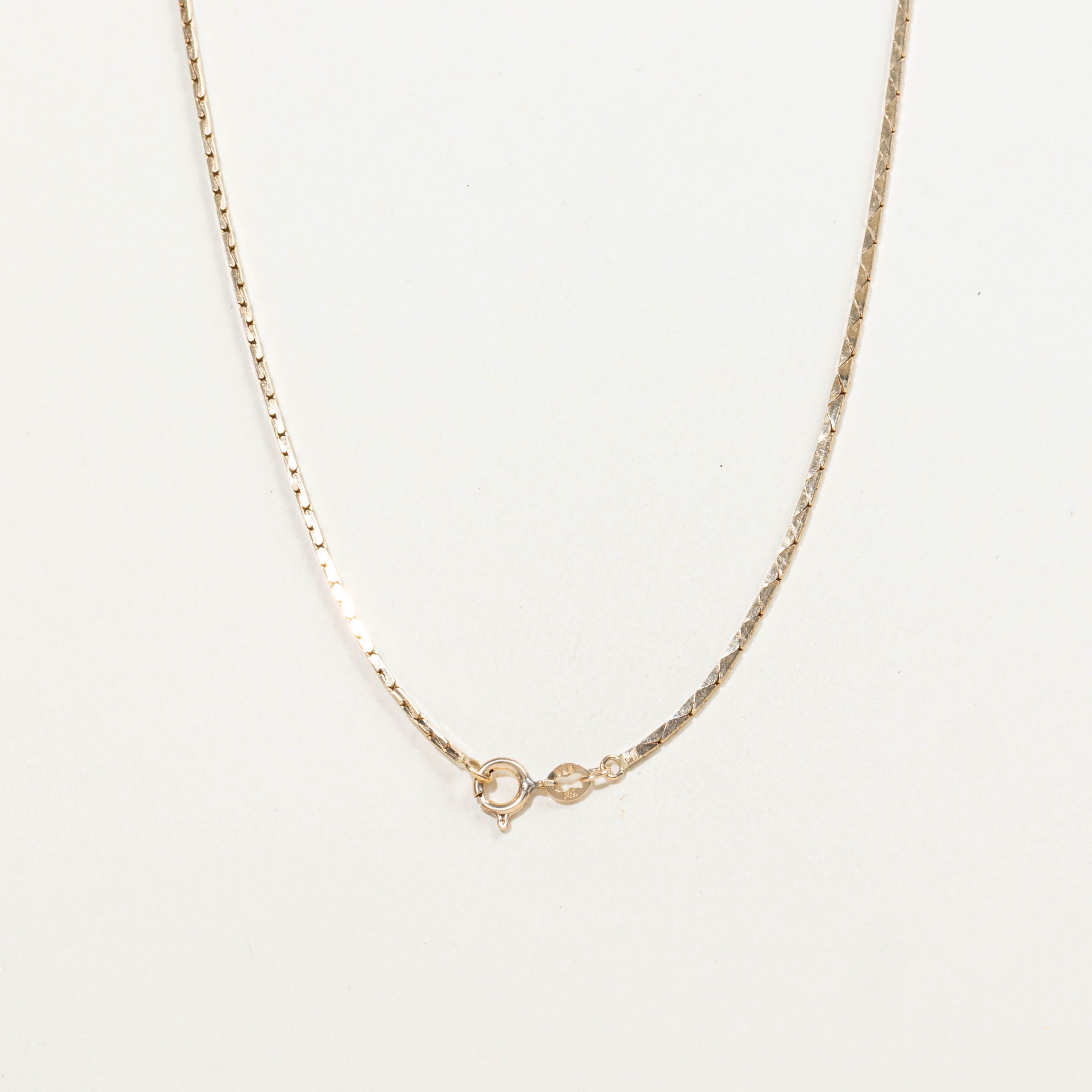 14k Diamond V-Shaped Necklace | 0.52ctw | 16"