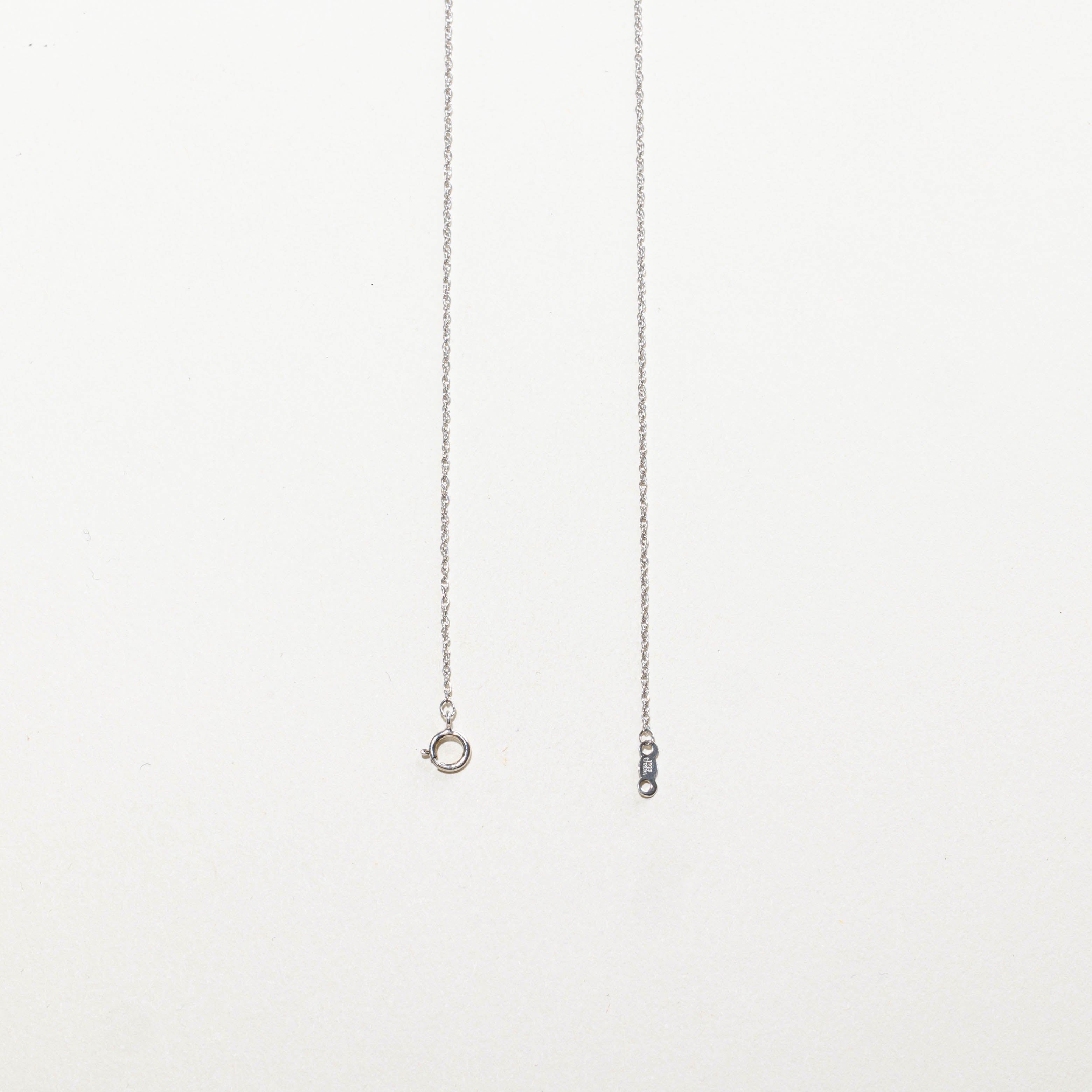 Diamond Halo Pendant Necklace | 0.06ctw | 17"