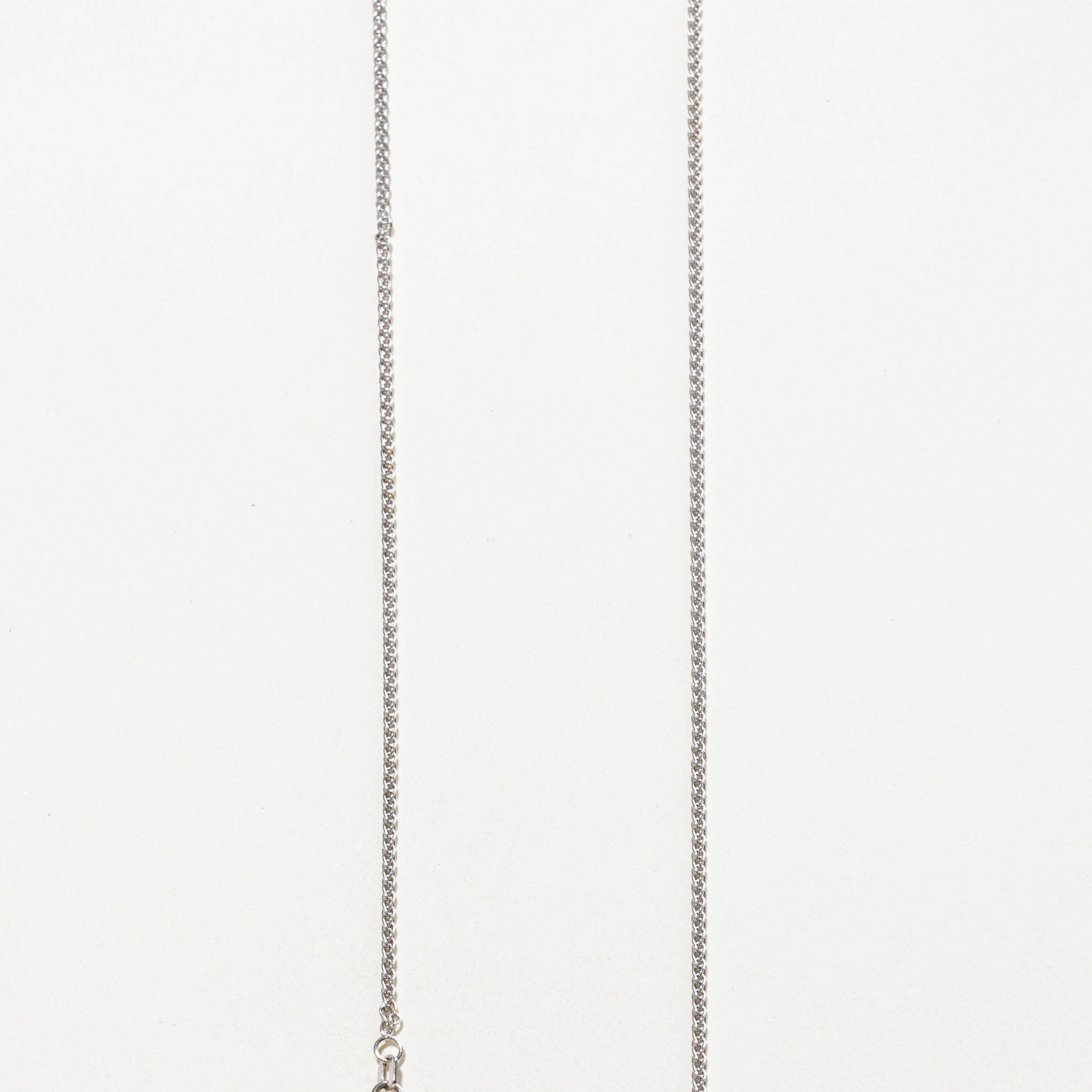 18k Diamond Circle Pendant Necklace | 1.00ctw | 18"