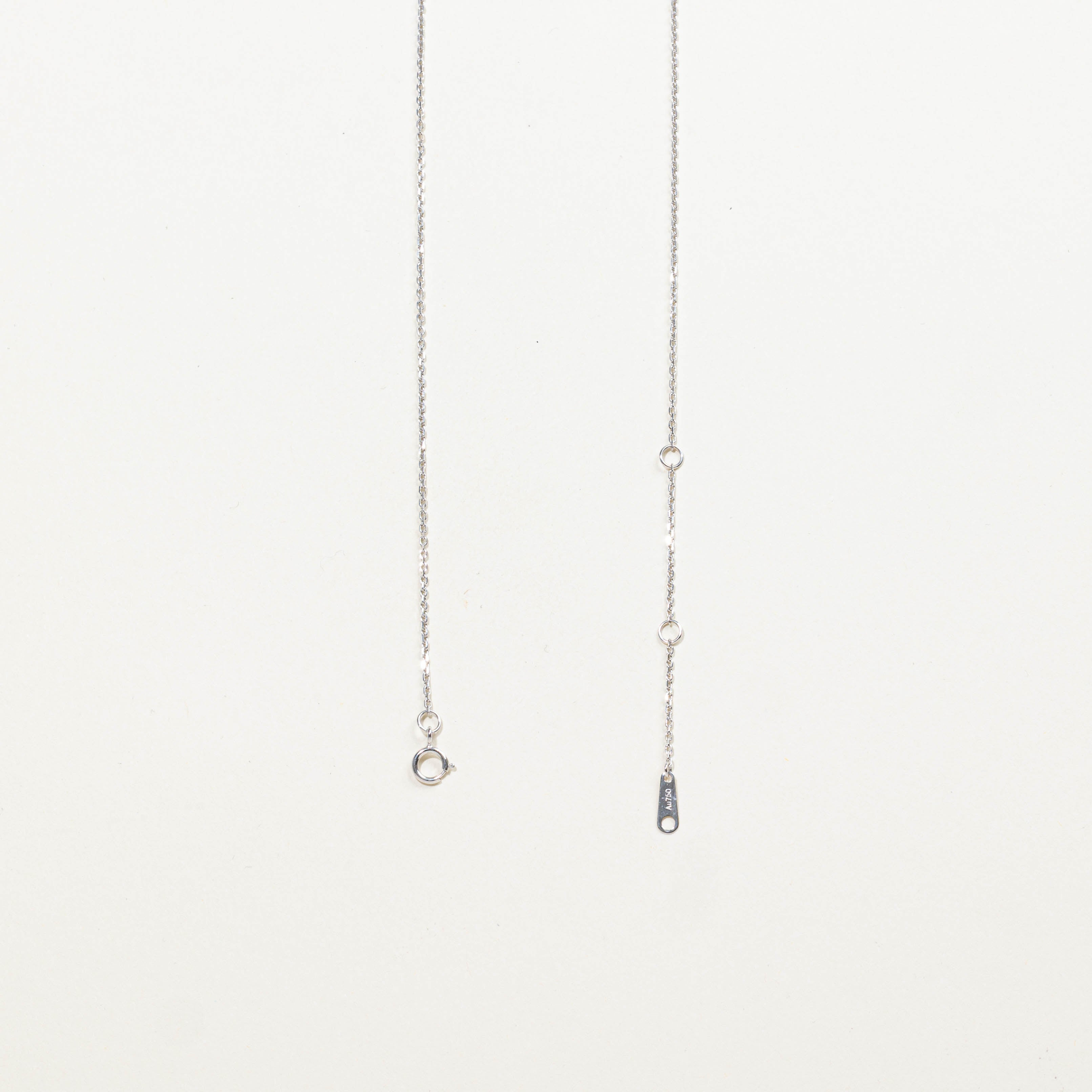 18k Diamond Circle Pendant Necklace | 0.25ctw | 18"