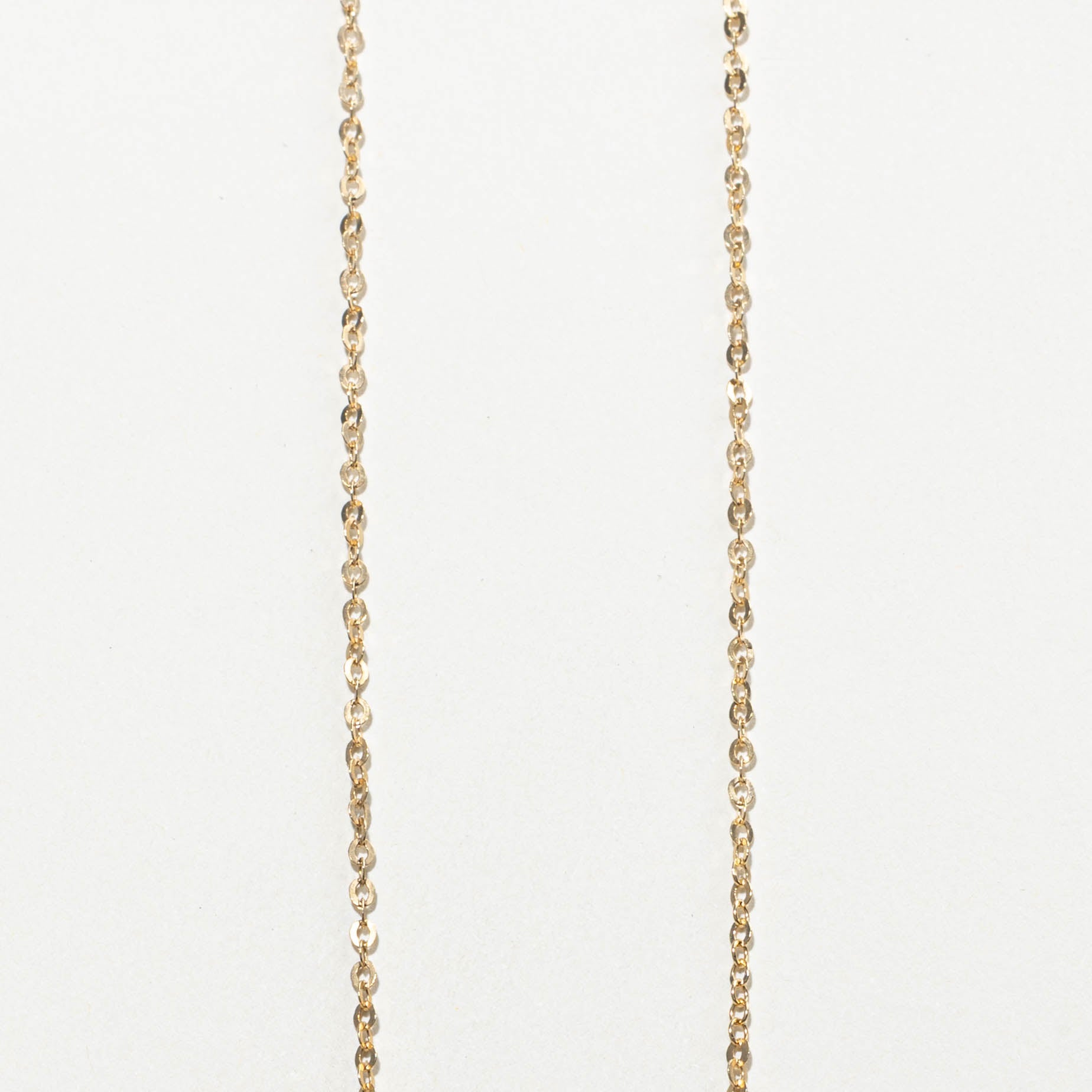 14k Diamond Satellite Necklace | 0.30ctw | 17"