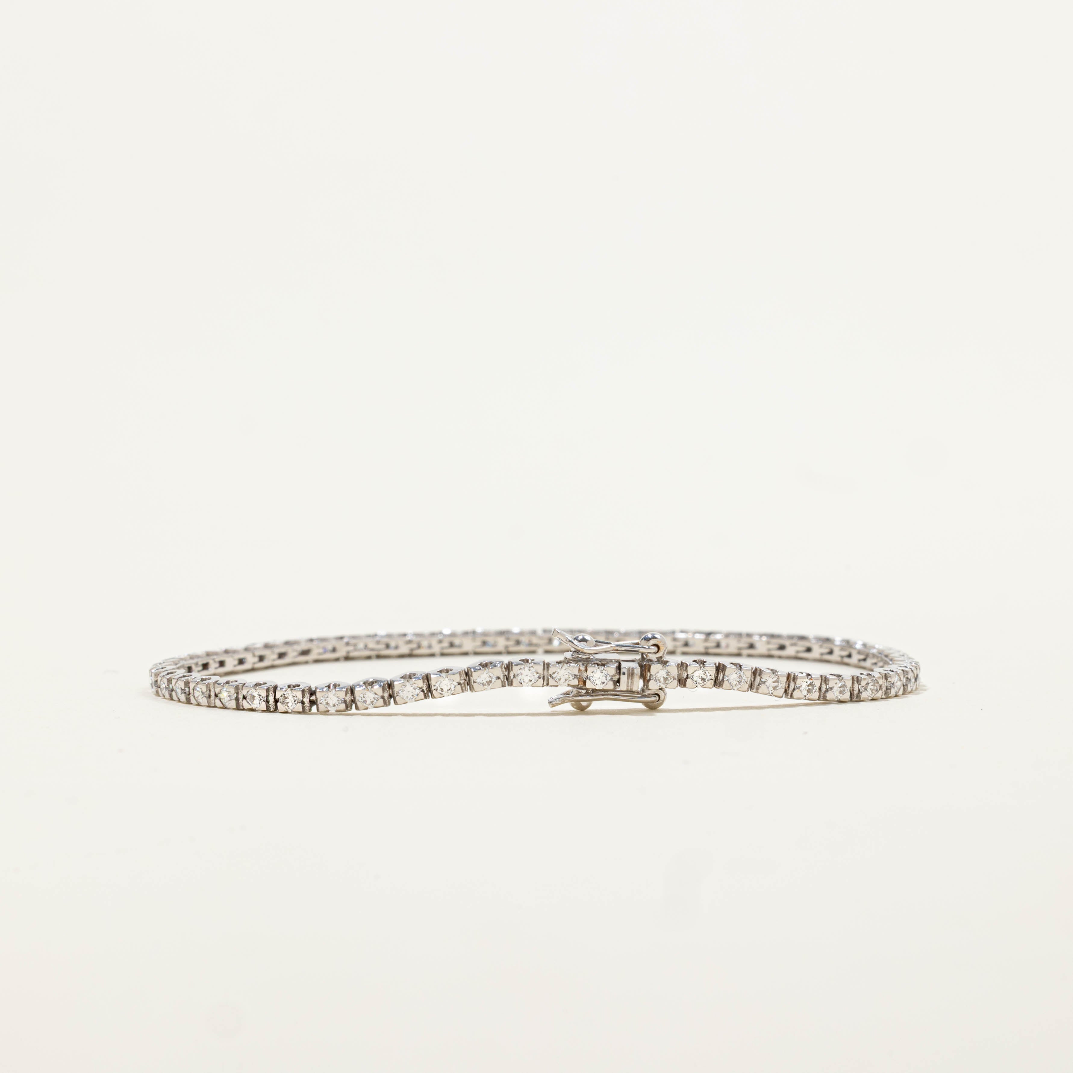 18k Diamond Tennis Bracelet | 1.75ctw VS1/VS2 G/H | 7"