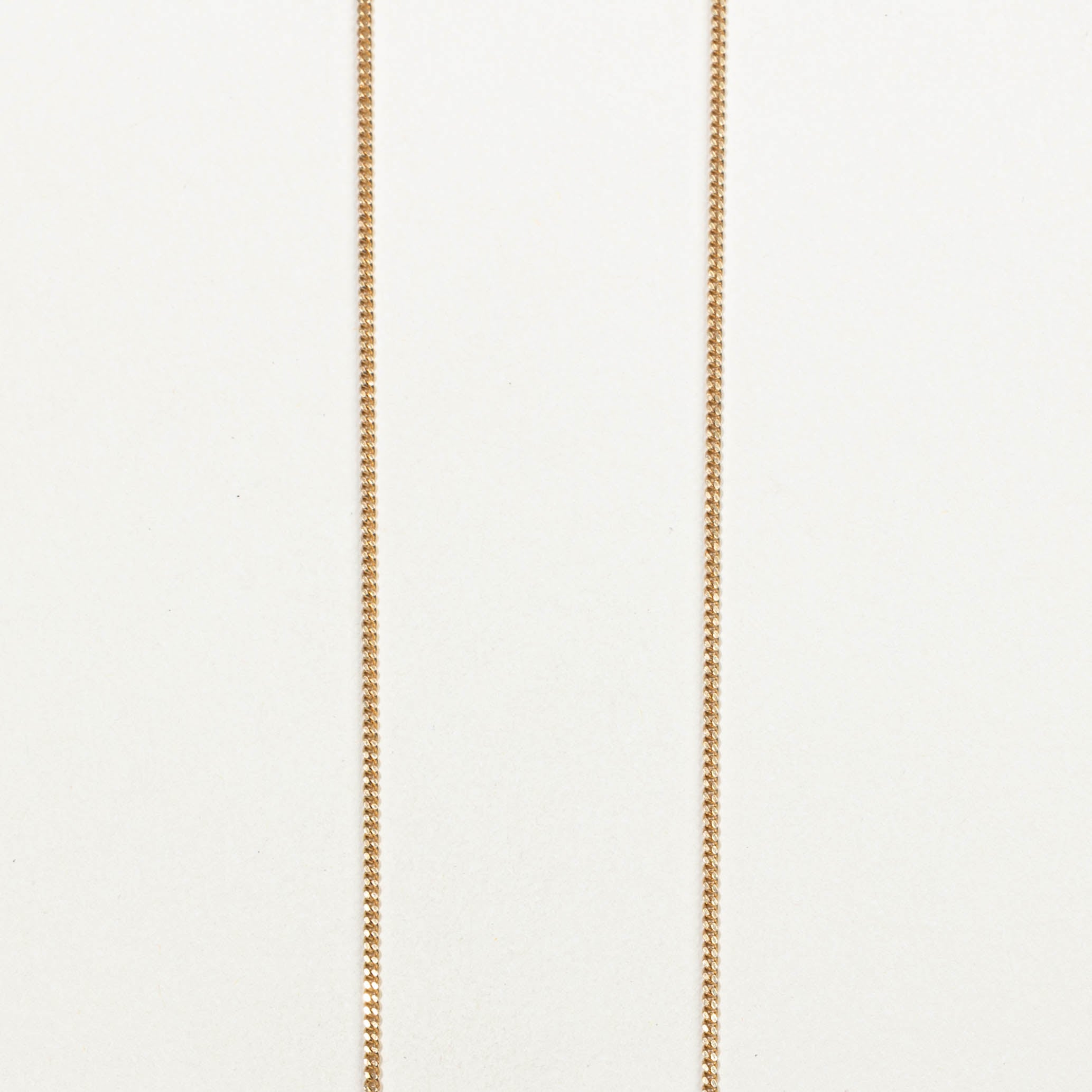 14k Diamond Bar Drop Pendant Necklace | 0.27ct | 20"
