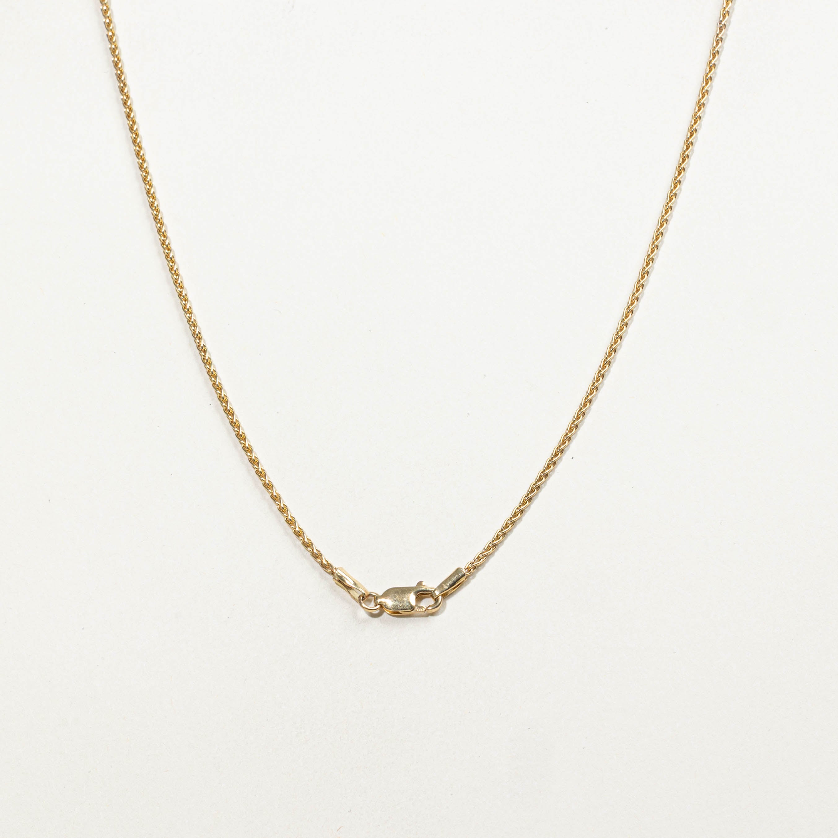 14k Diamond Clusters Scalloped Necklace | 1.00ctw | 17"
