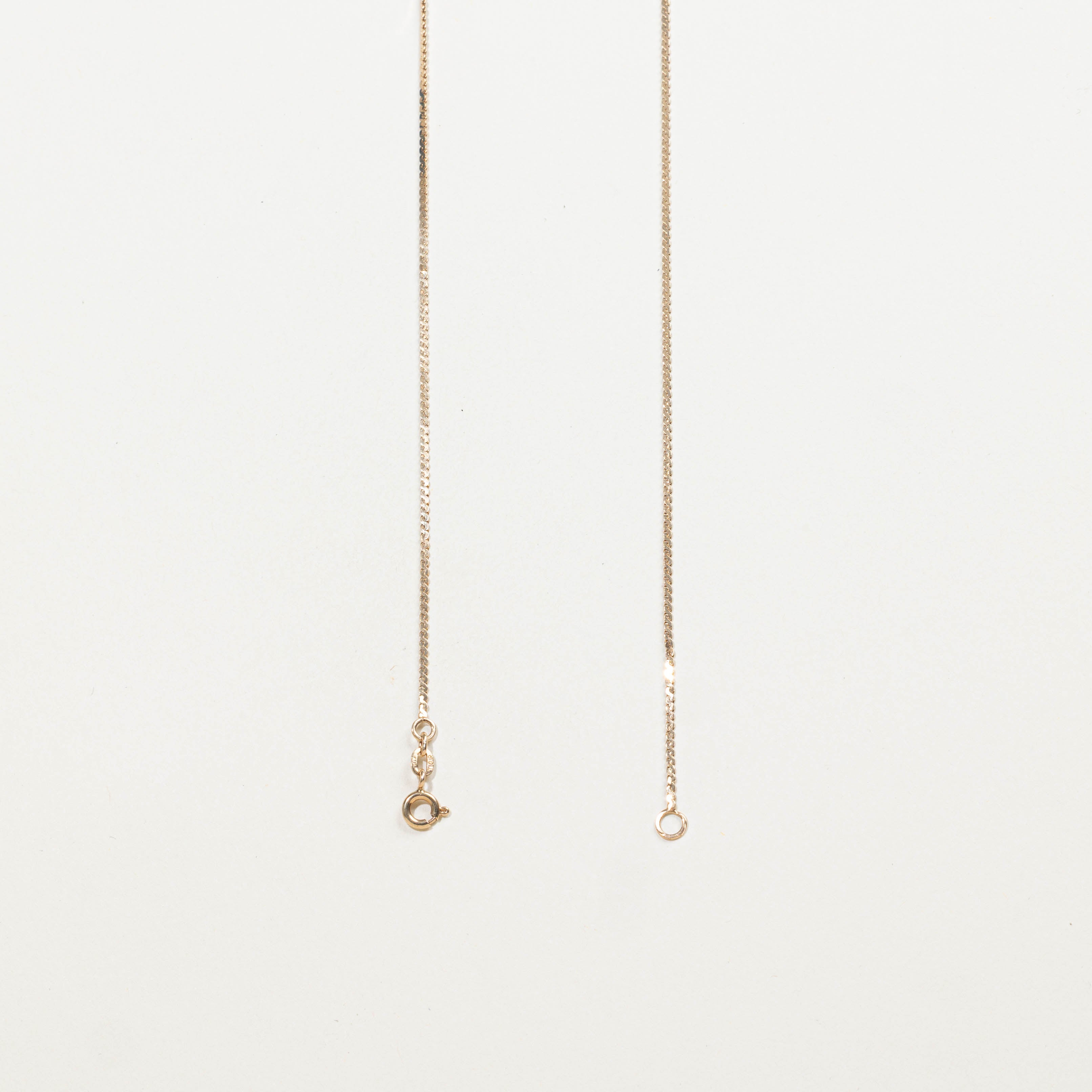 10k Diamond Geometric Necklace | 0.09ctw | 18"