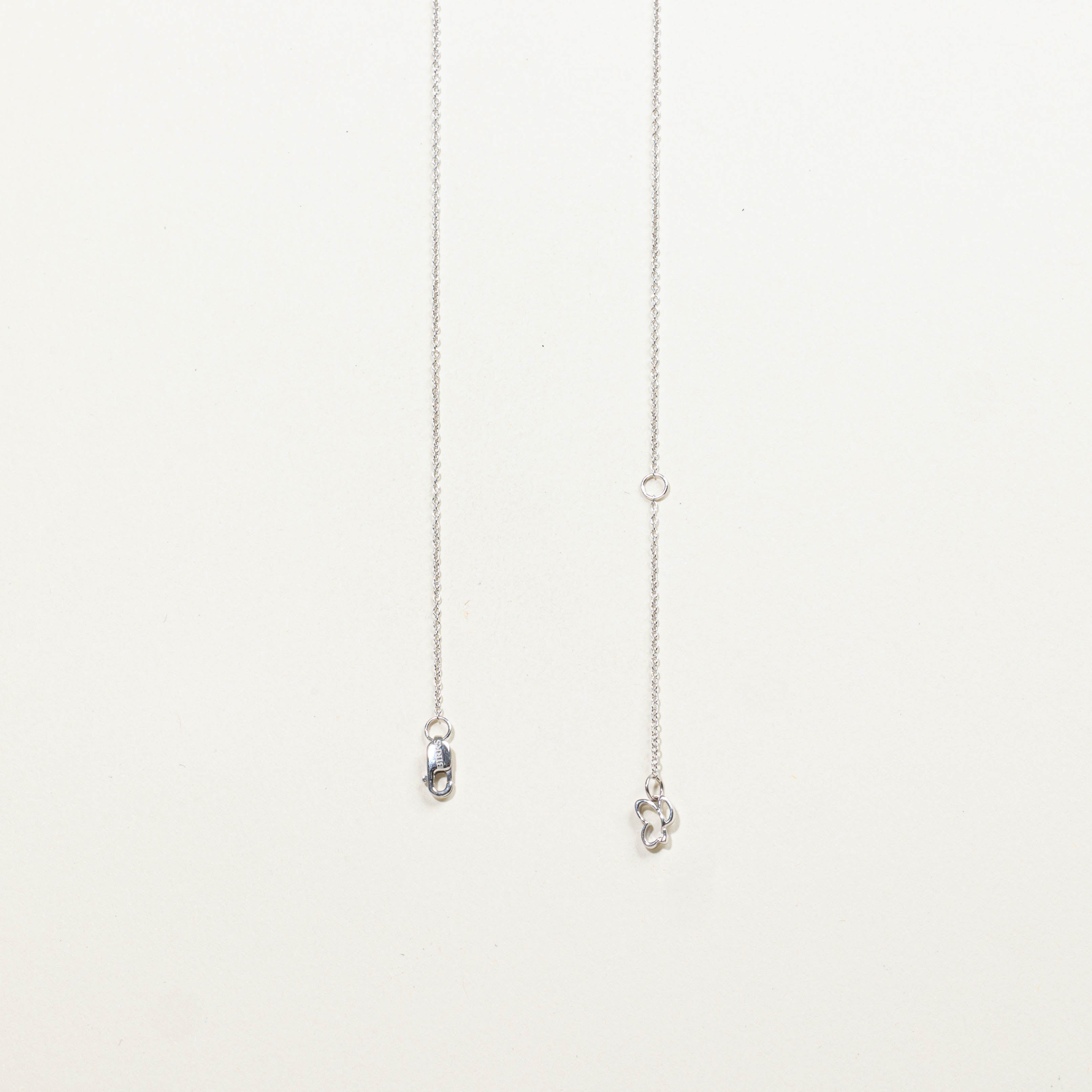 ‘Birks’ 18k Diamond Snowflake Pendant Necklace | 0.29ctw | 18"