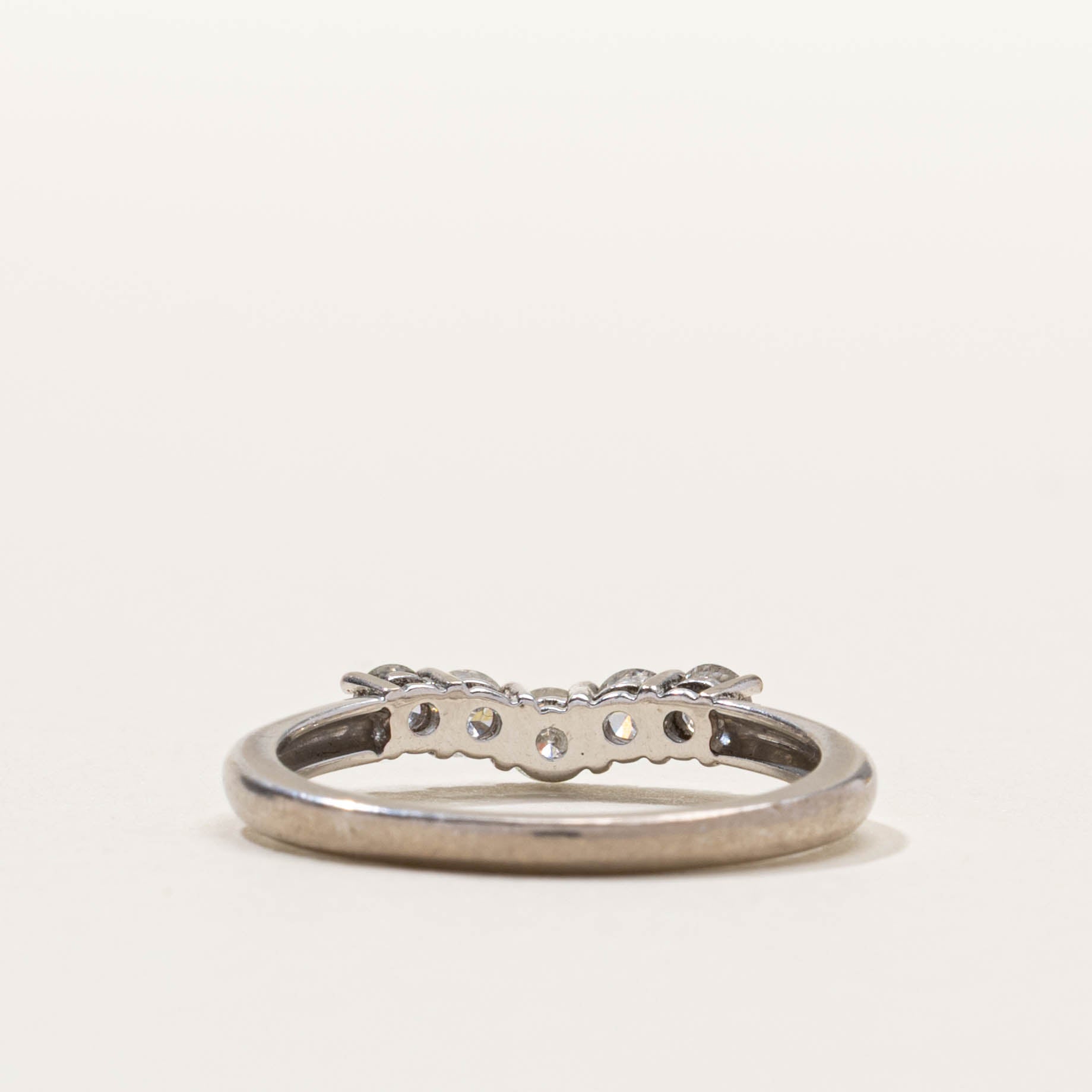 18k Five Stone Diamond Contour Ring | 0.50ctw | SZ 7.25