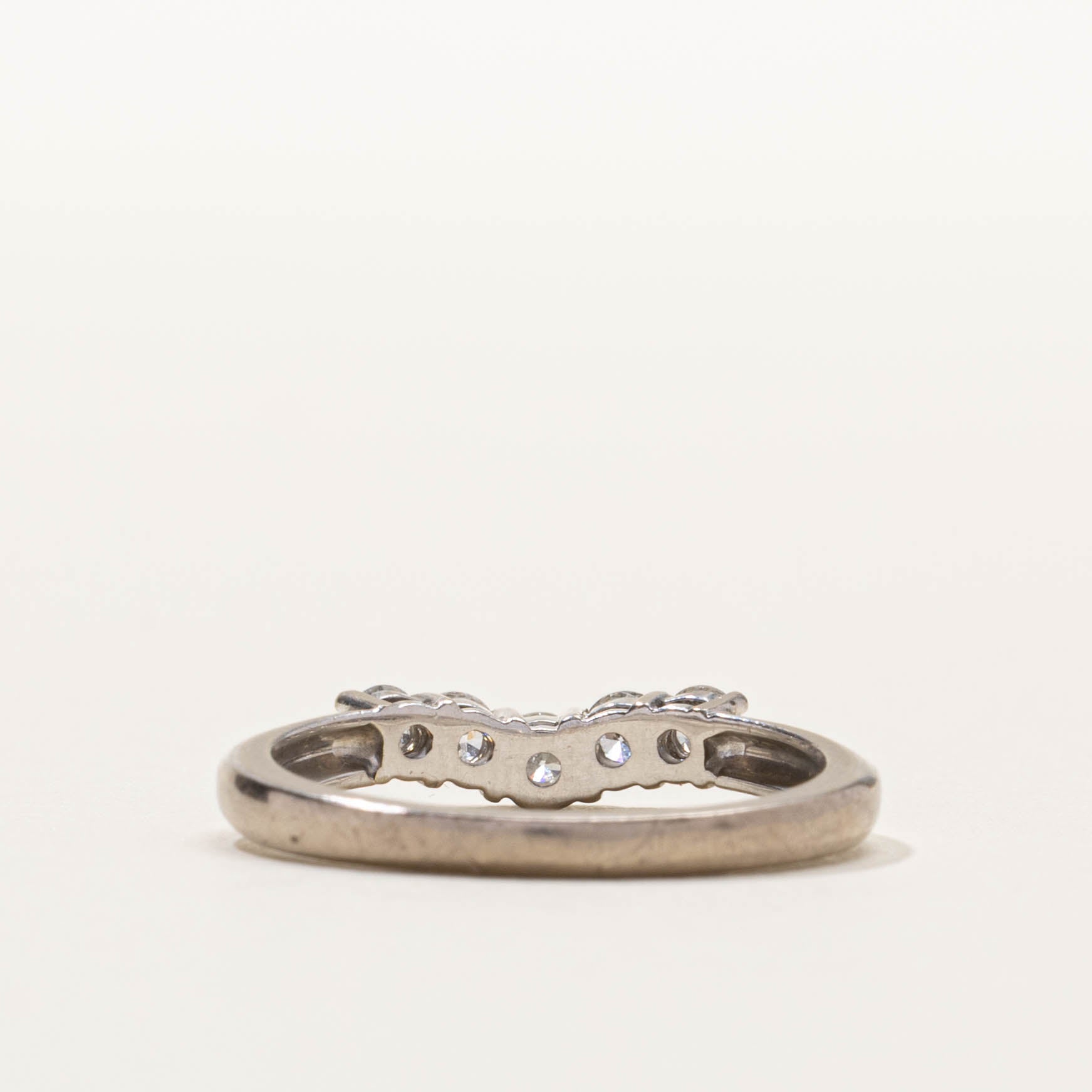 18k Five Stone Diamond Contour Ring | 0.44ctw | SZ 7.25