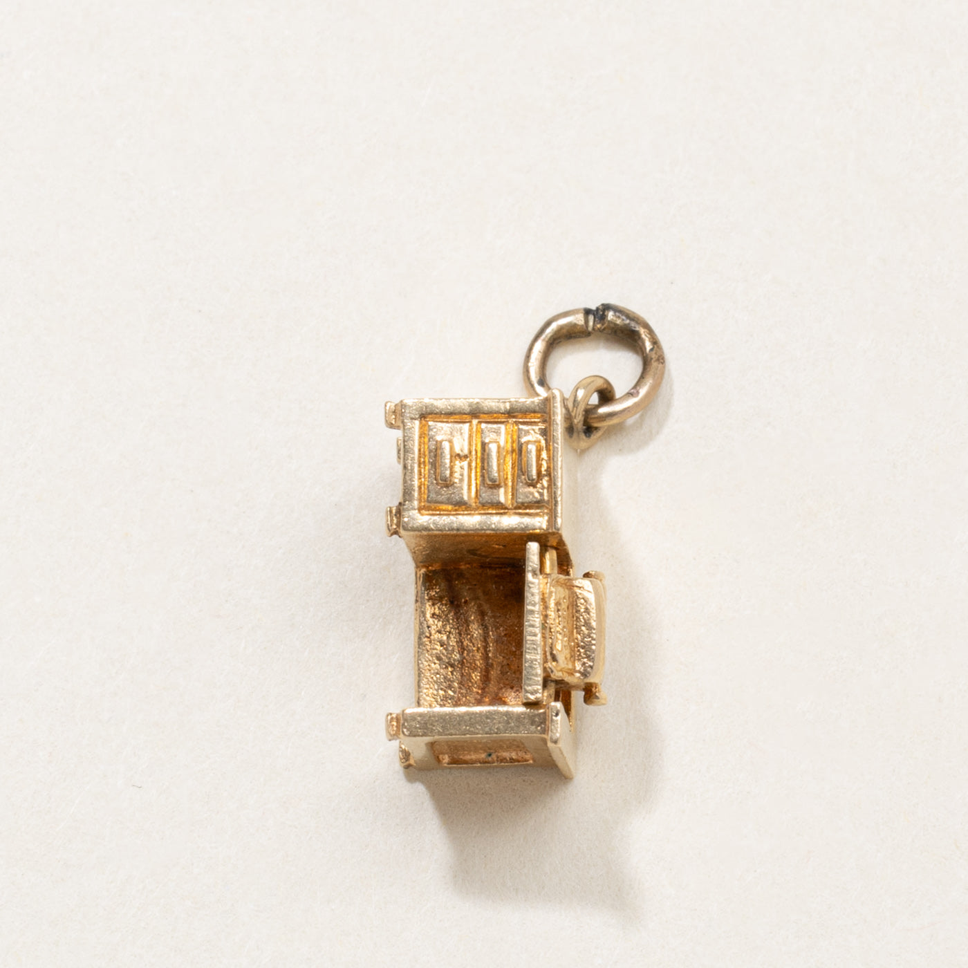 14k Typewriter & Desk Charm