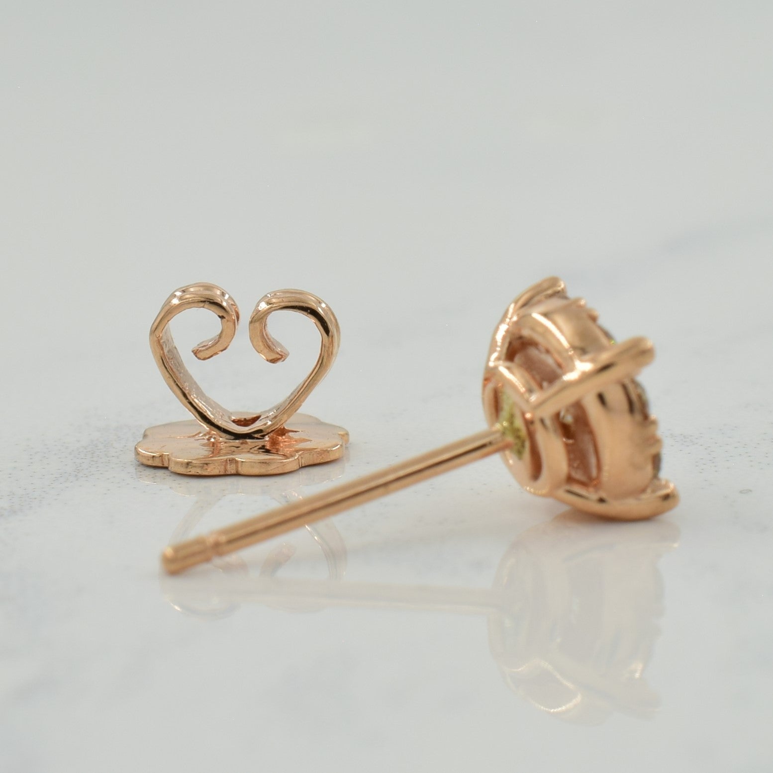 Chocolate Diamond Cluster Stud Earrings | 0.58ctw |