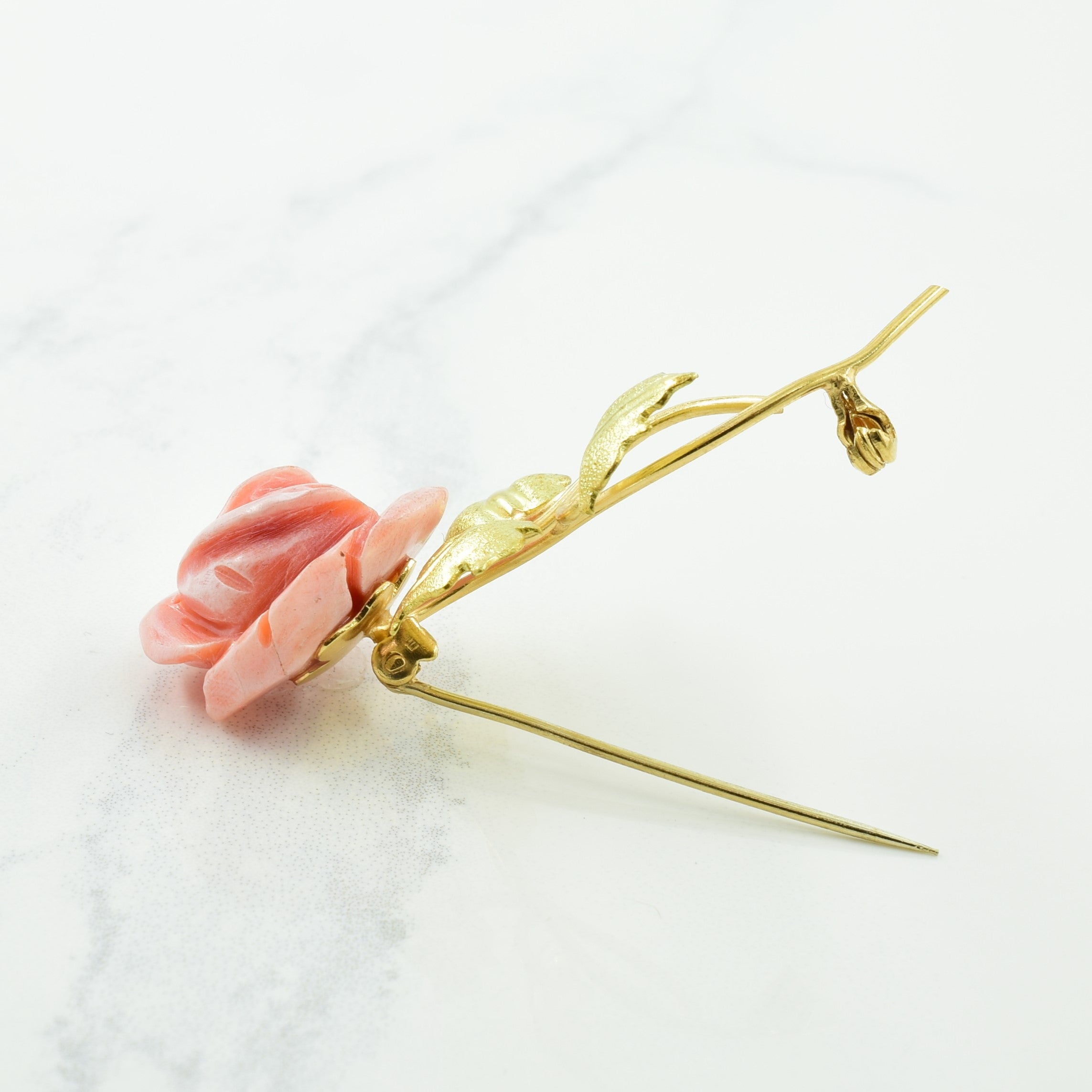 Coral Flower Brooch | 17.00ct |